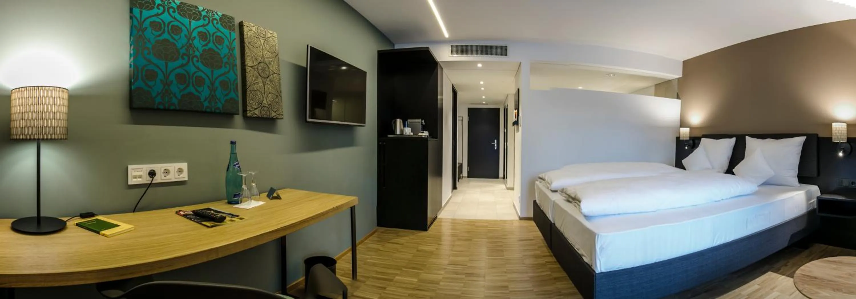 TV and multimedia, Bed in Montfort - das Hotel