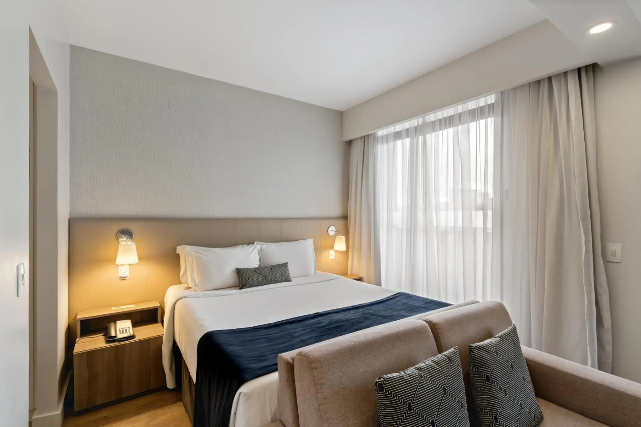Bed in Staybridge Suites São Paulo by IHG