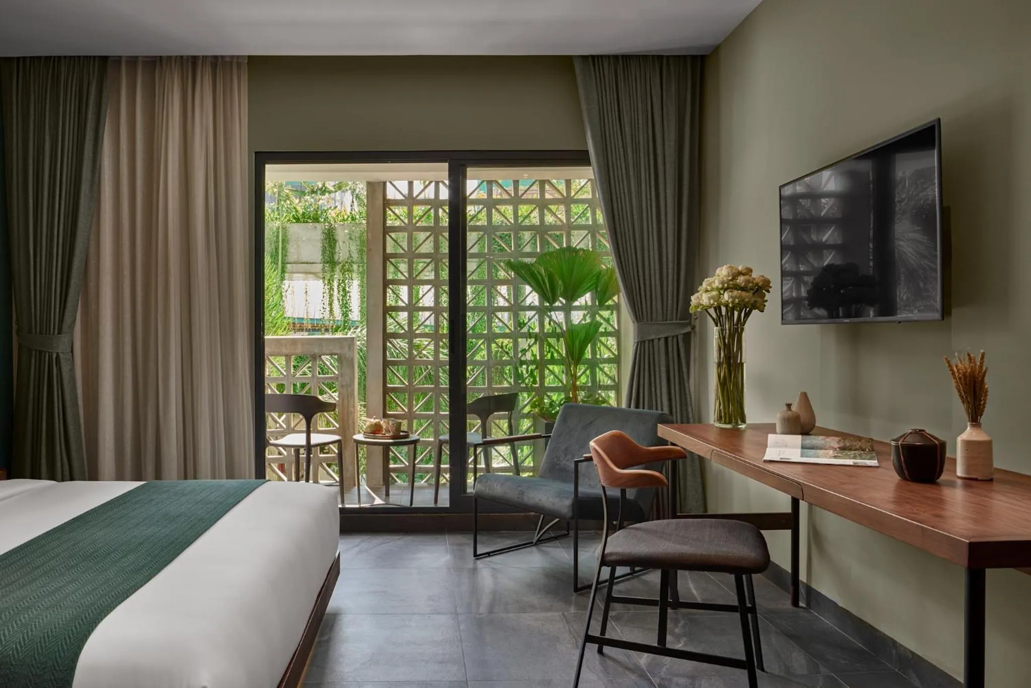 Bed in Baitong Hotel & Resort Phnom Penh