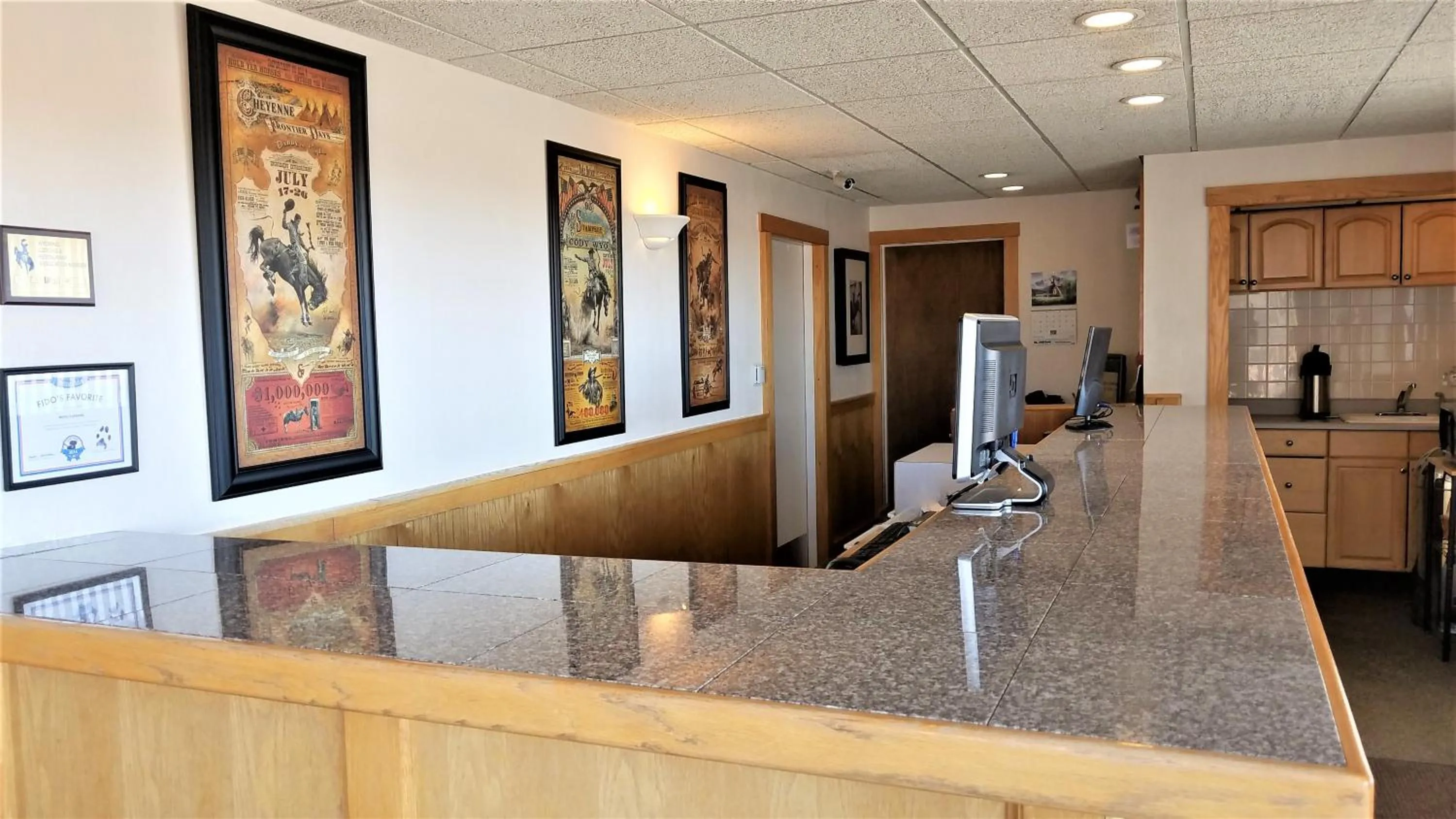 Lobby or reception in Motel 8 Laramie