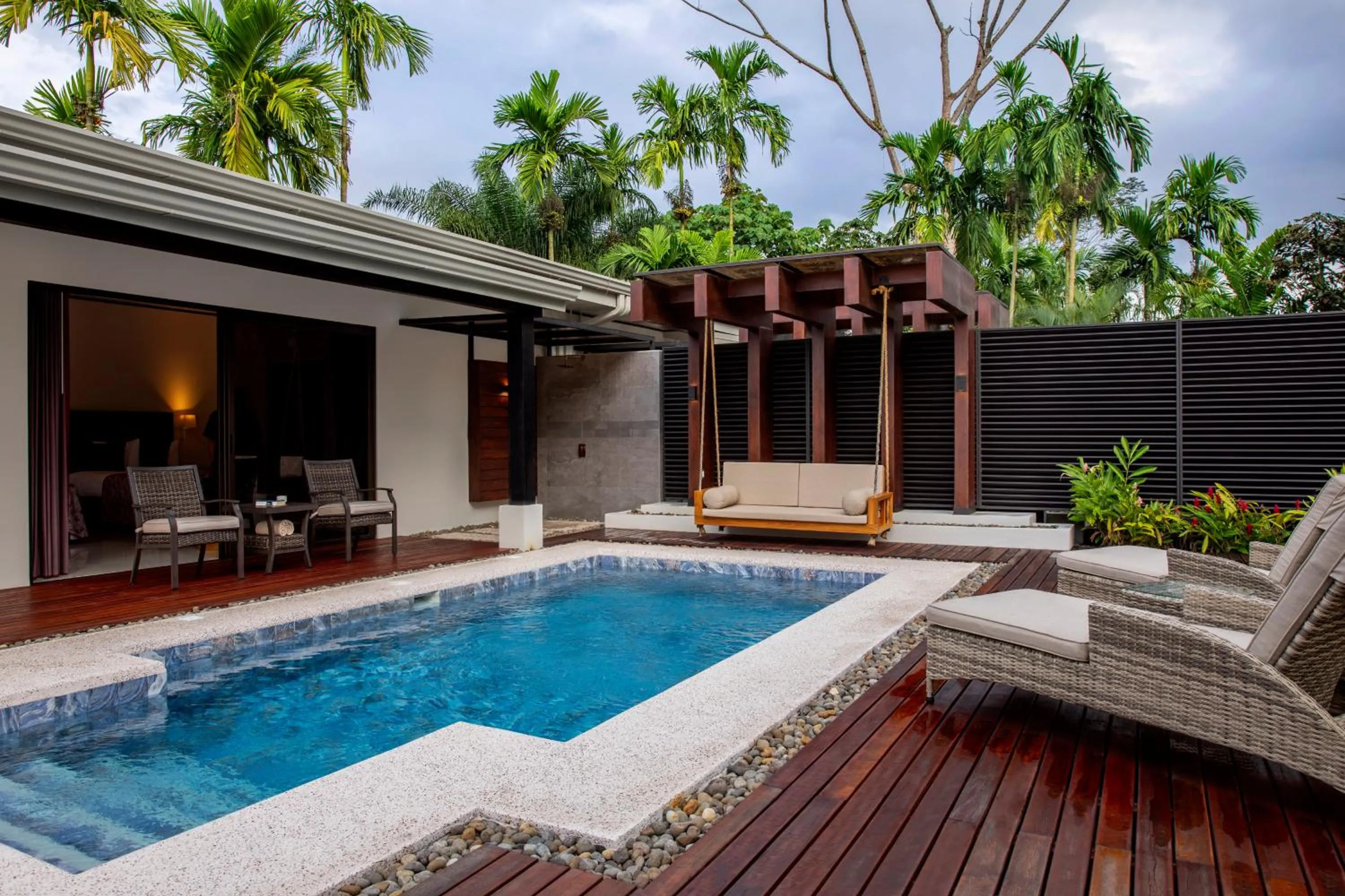 Patio in Arenal Manoa Resort & Hot Springs