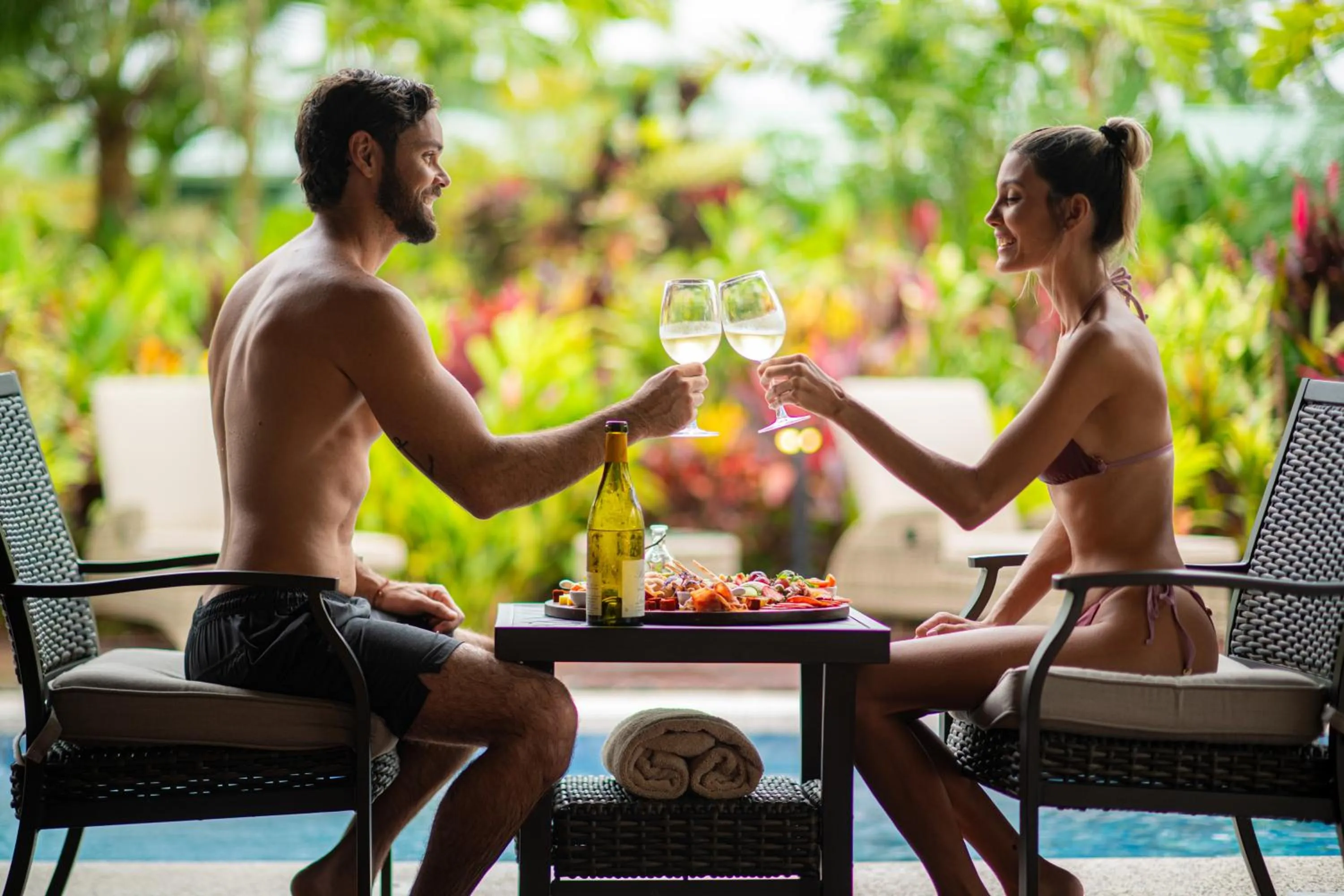 Patio in Arenal Manoa Resort & Hot Springs