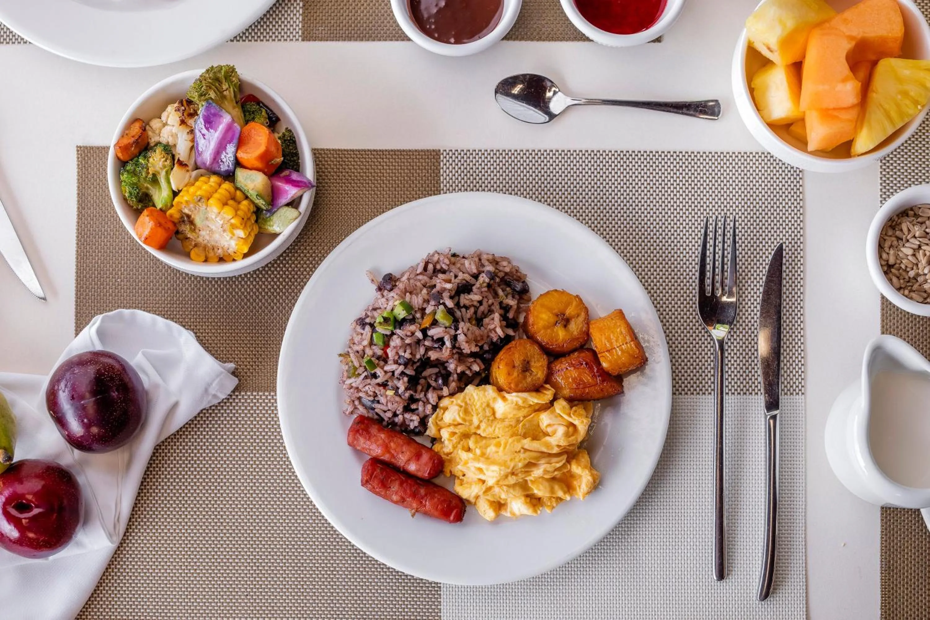 Breakfast in Arenal Manoa Resort & Hot Springs