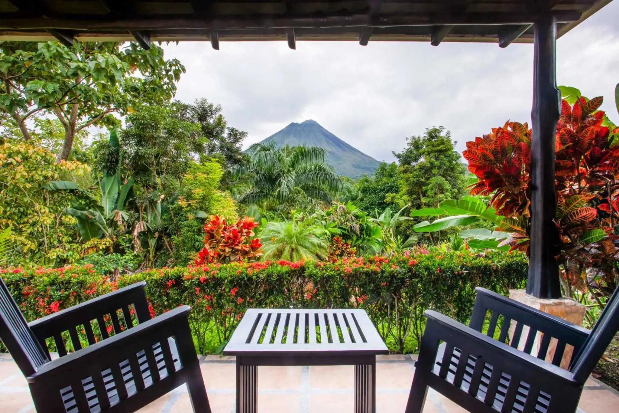 Patio in Arenal Manoa Resort & Hot Springs