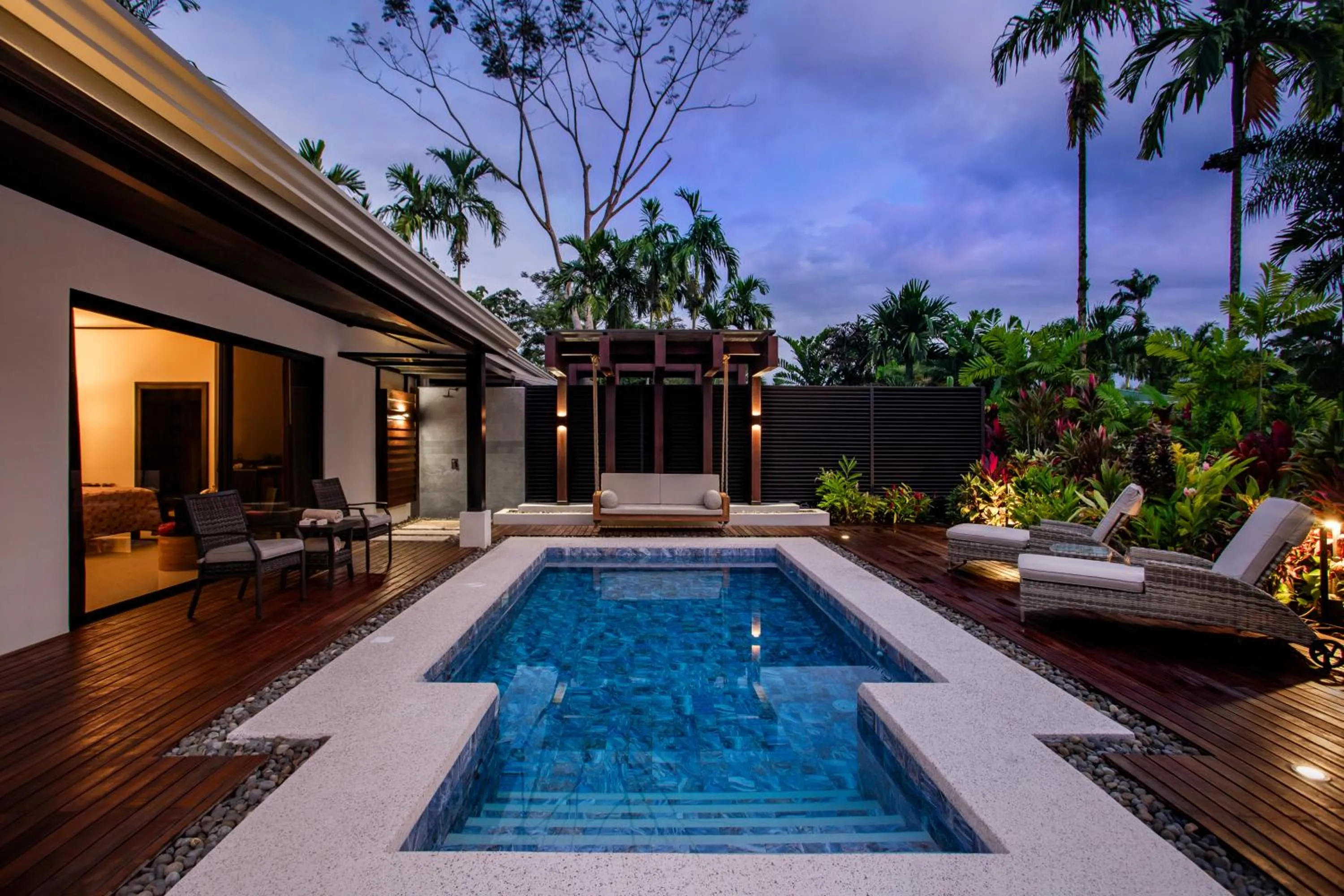 Patio in Arenal Manoa Resort & Hot Springs