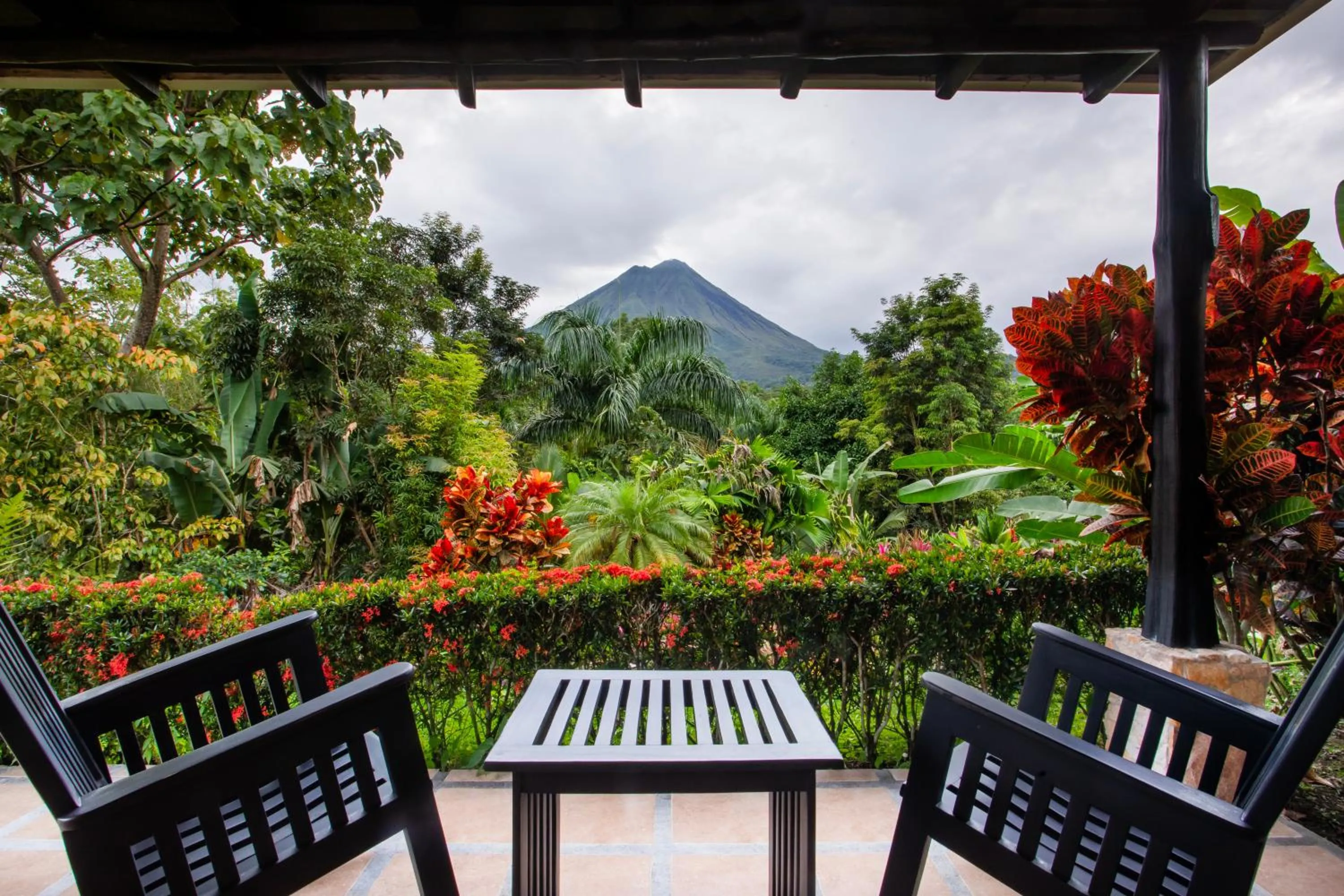 Patio in Arenal Manoa Resort & Hot Springs