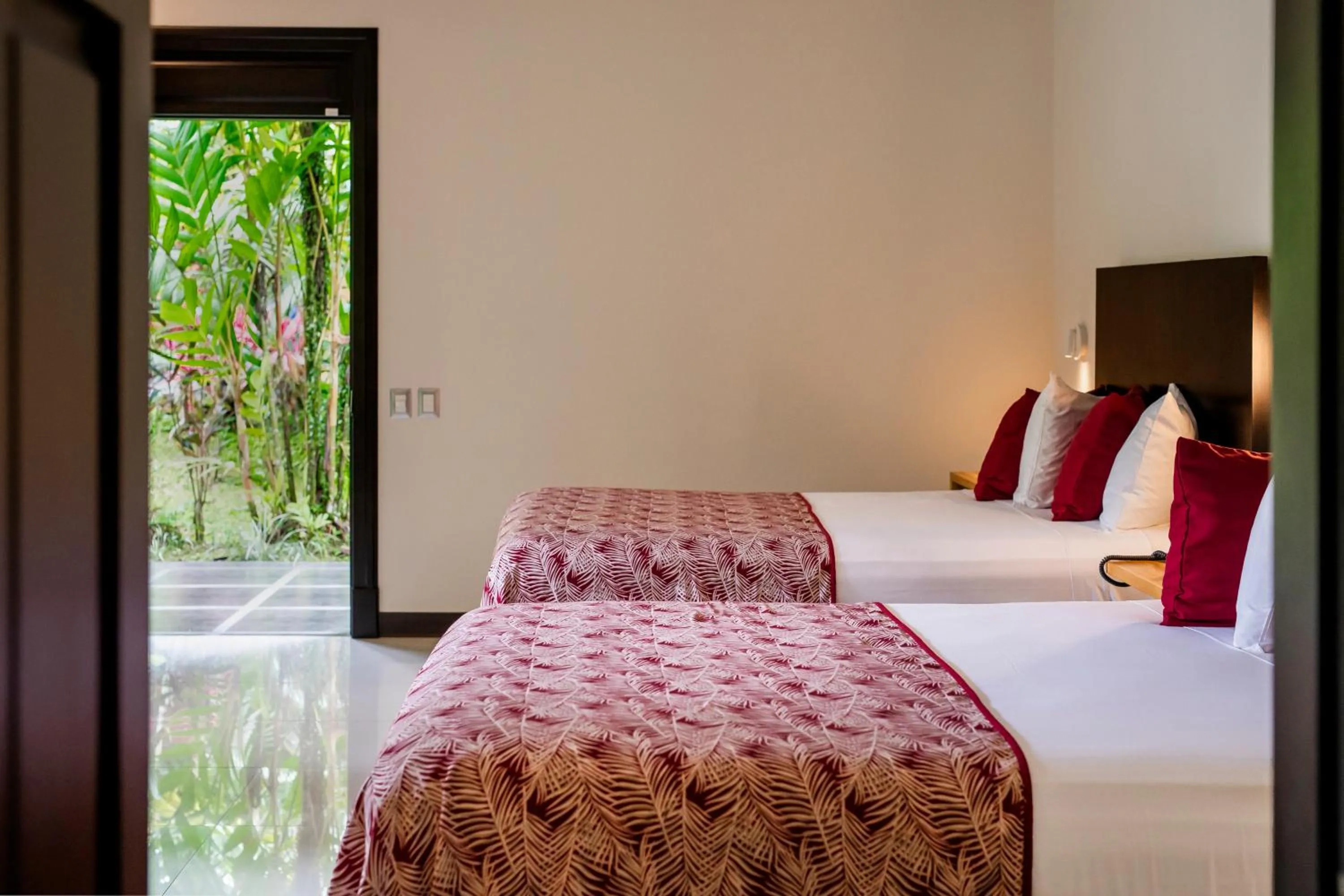 Bed in Arenal Manoa Resort & Hot Springs