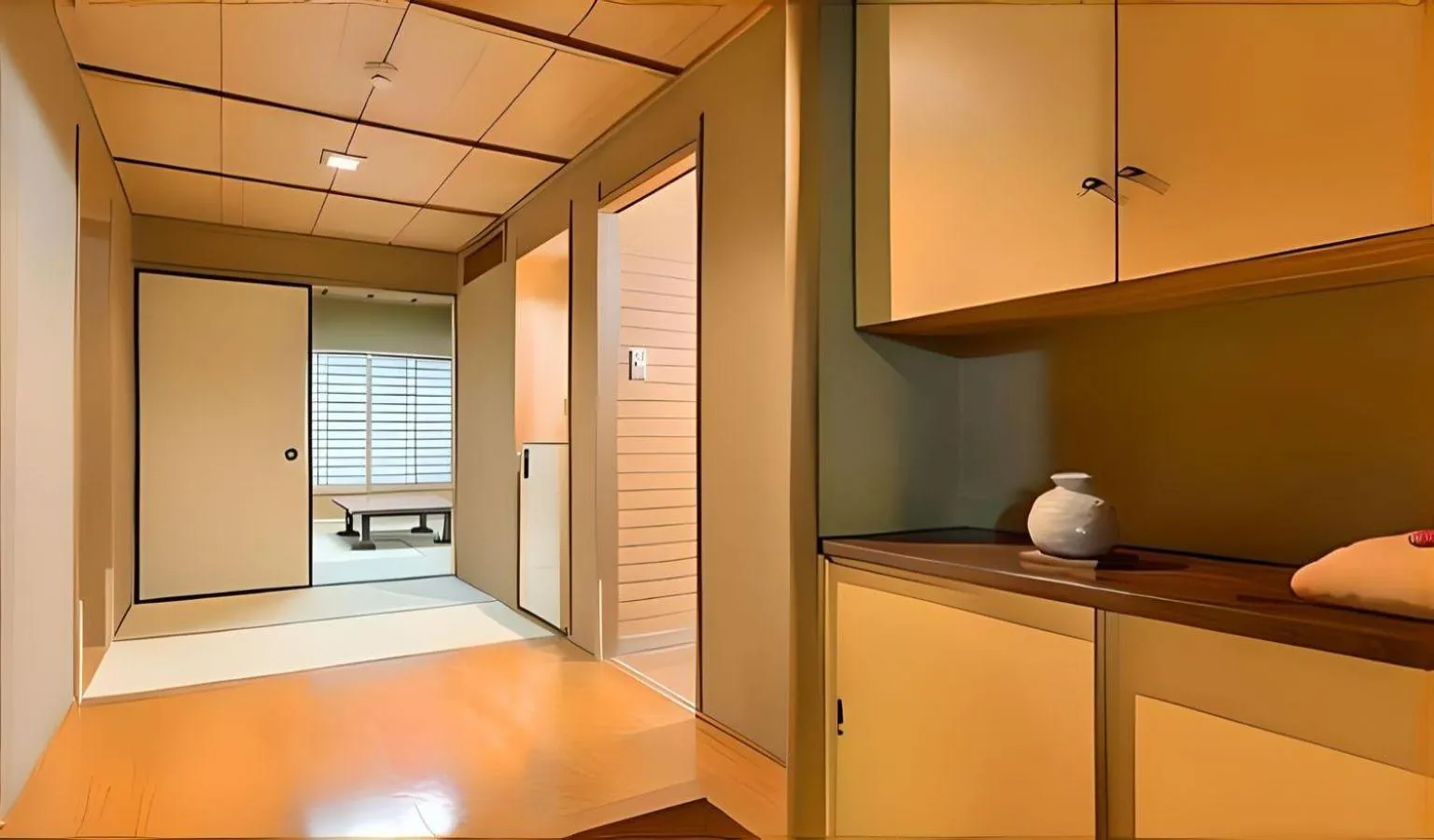 Photo of the whole room in Hotel Kan-ichi