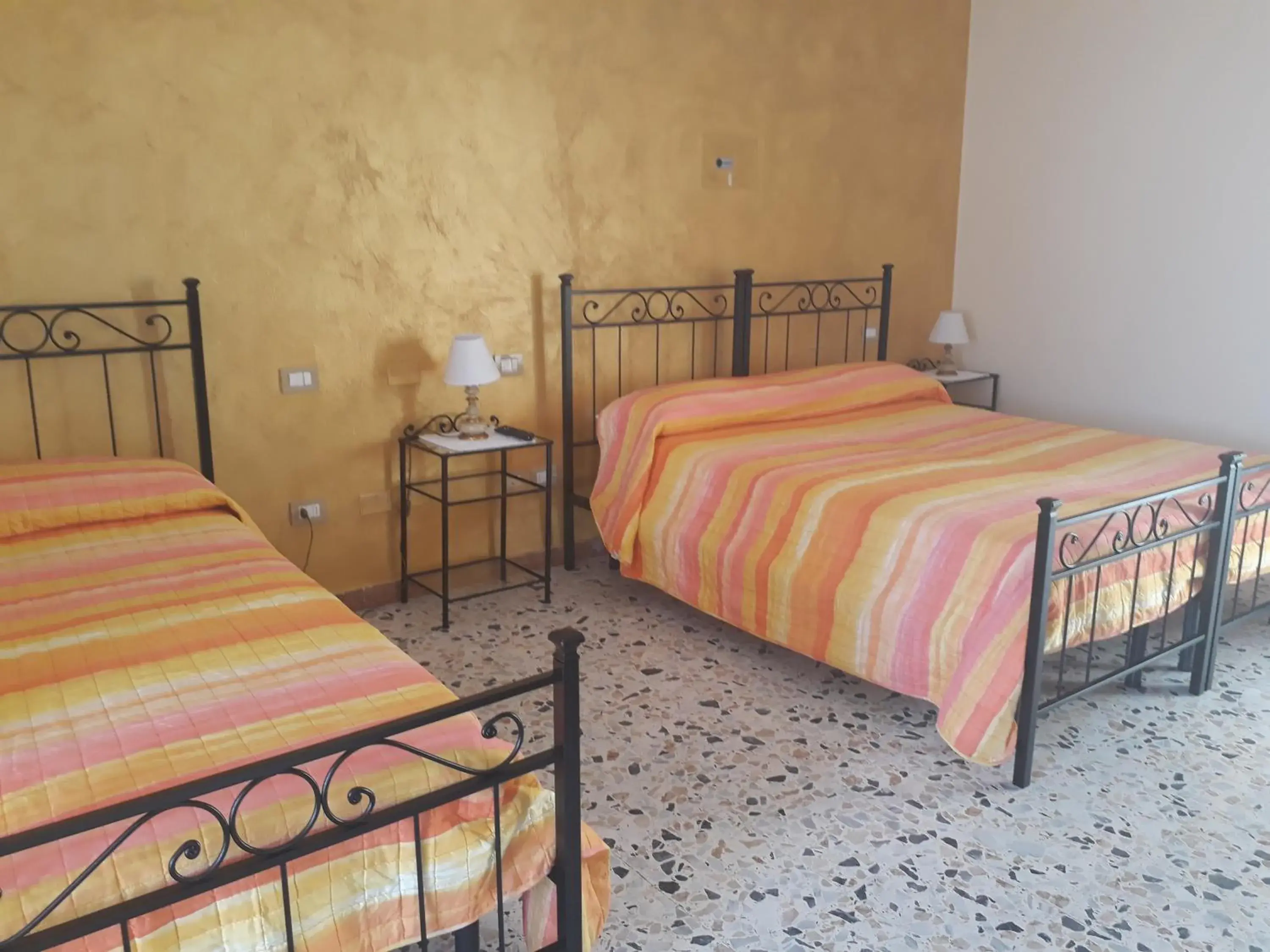 Triple Room with Terrace - single occupancy in L'Antico Faro Triple Room with Terrace - single occupancy in L'Antico Faro
