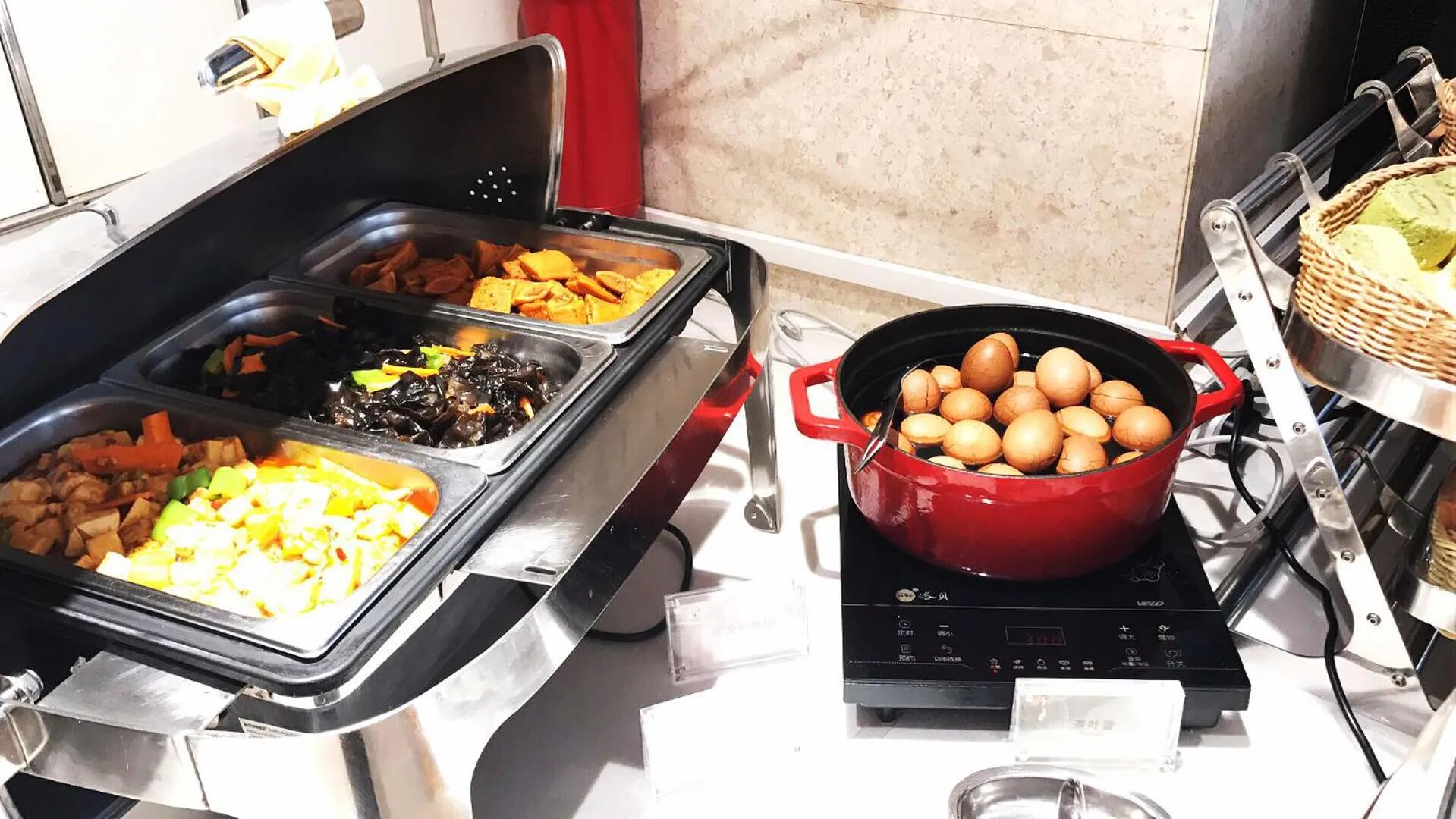 Asian breakfast in Metropolo Shenyang Wanda Plaza-Beiyi Road