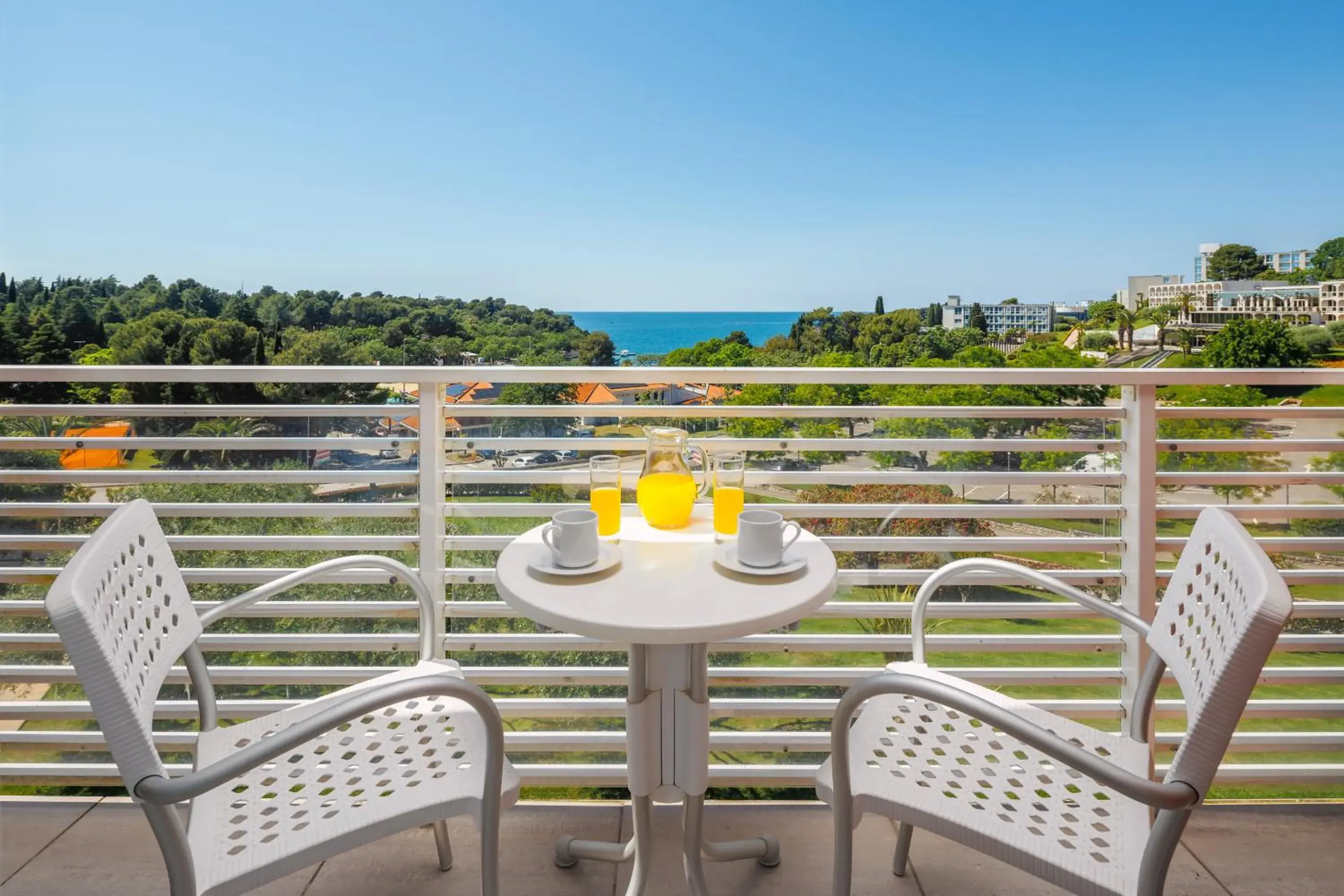 Superior Room with Balcony - Sea Side in Hotel Albatros Plava Laguna Superior Room with Balcony - Sea Side in Hotel Albatros Plava Laguna