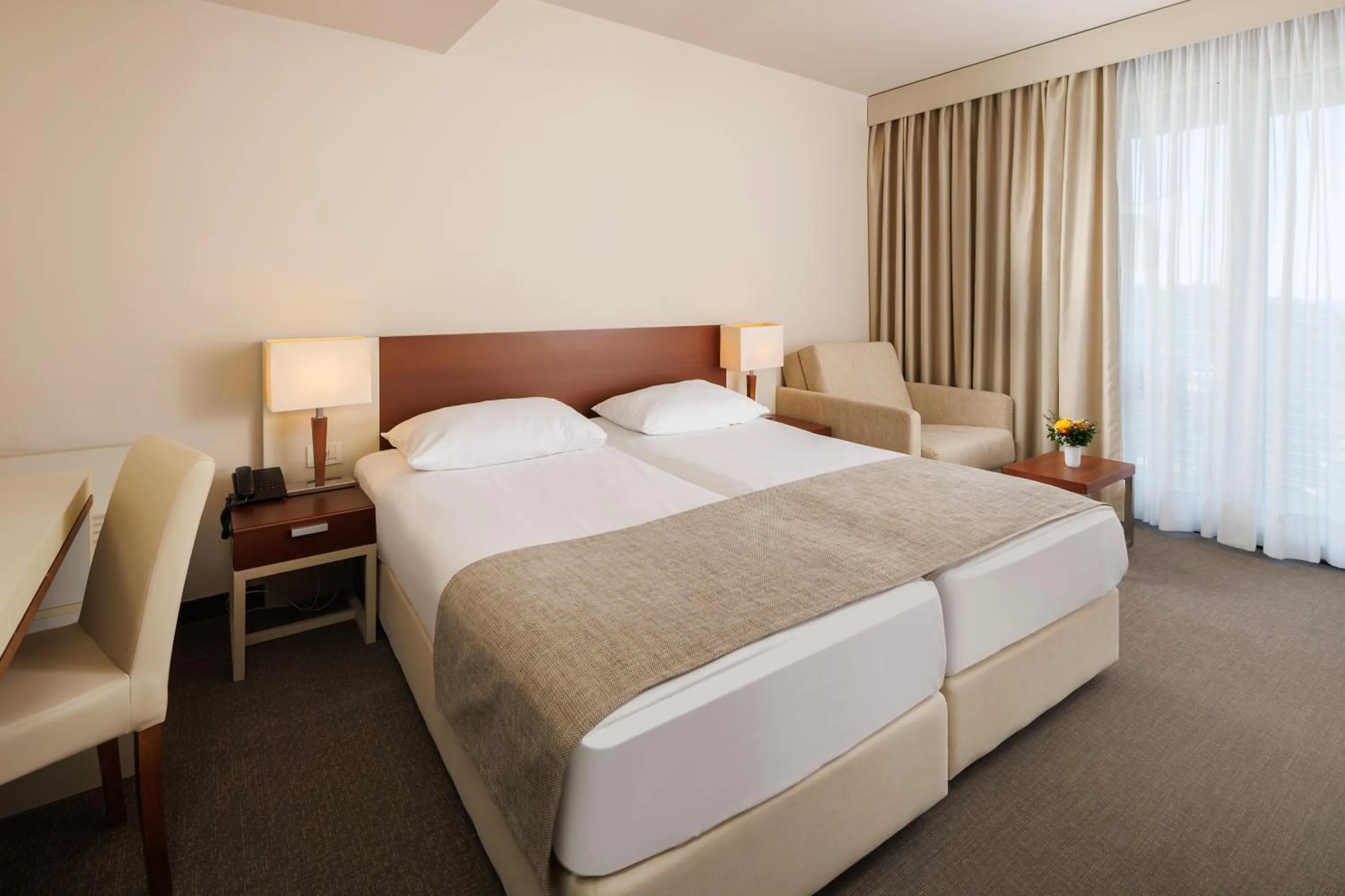 Bedroom, Bed in Hotel Albatros Plava Laguna