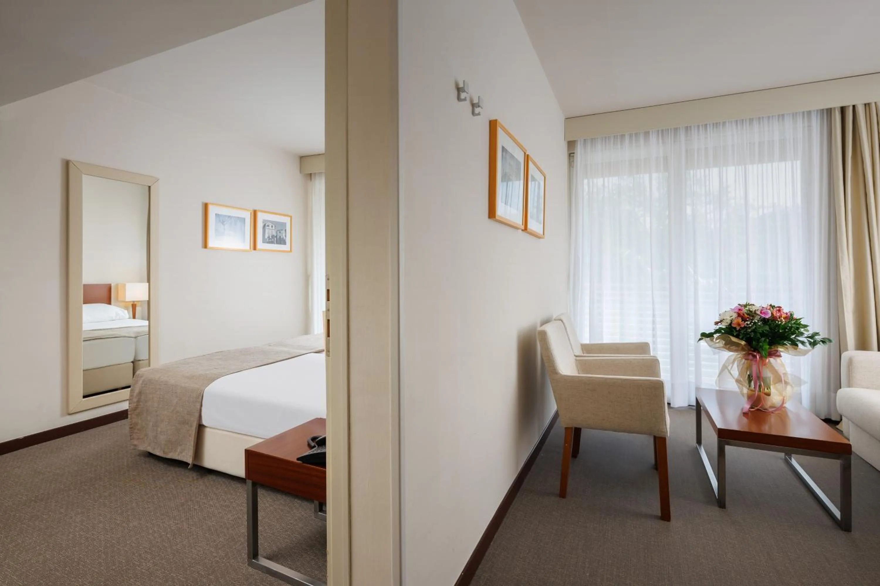 Bedroom, Bed in Hotel Albatros Plava Laguna