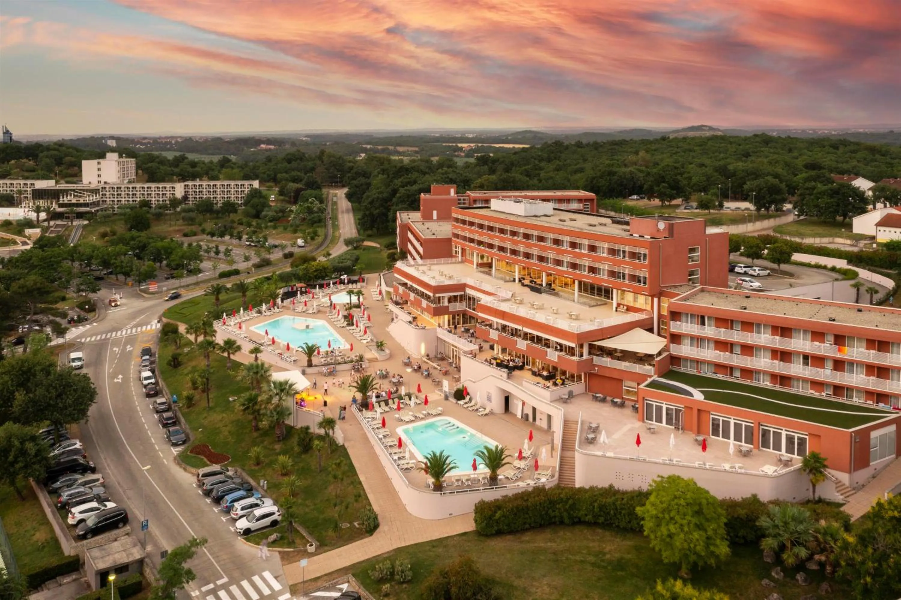 Property building in Hotel Albatros Plava Laguna