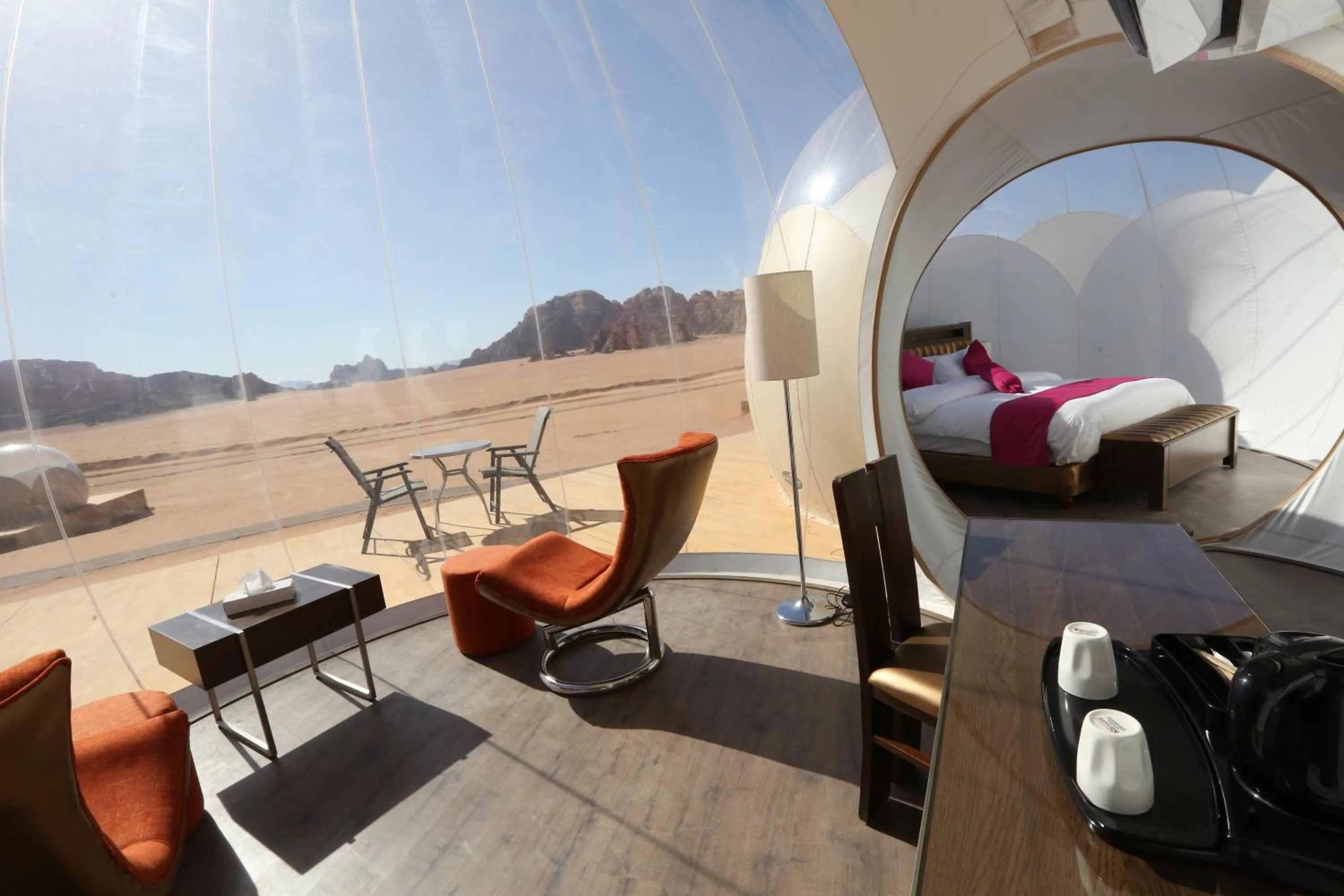 Coffee/tea facilities in Wadi Rum Bubble Luxotel
