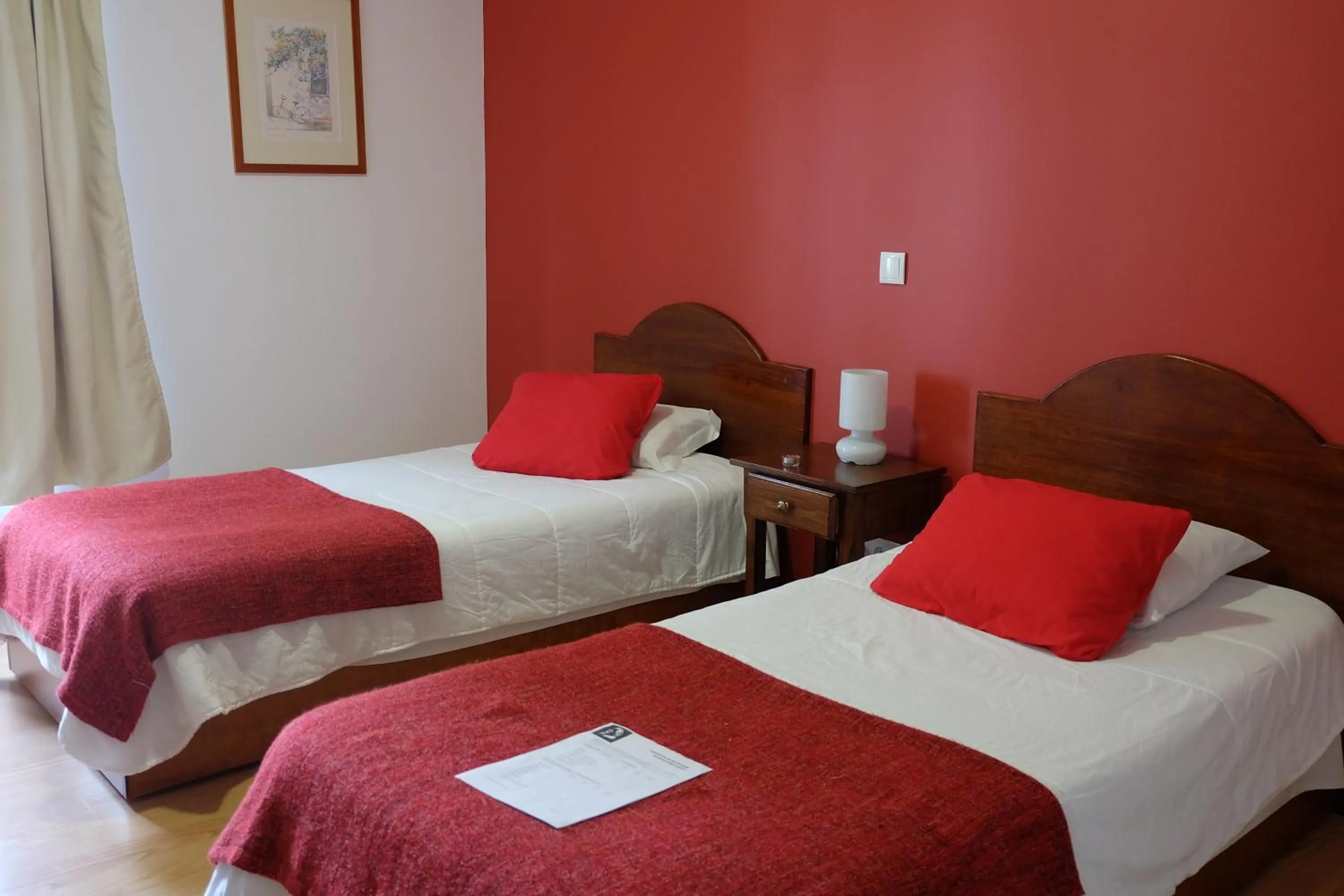 Bedroom, Bed in Hotel Alcides