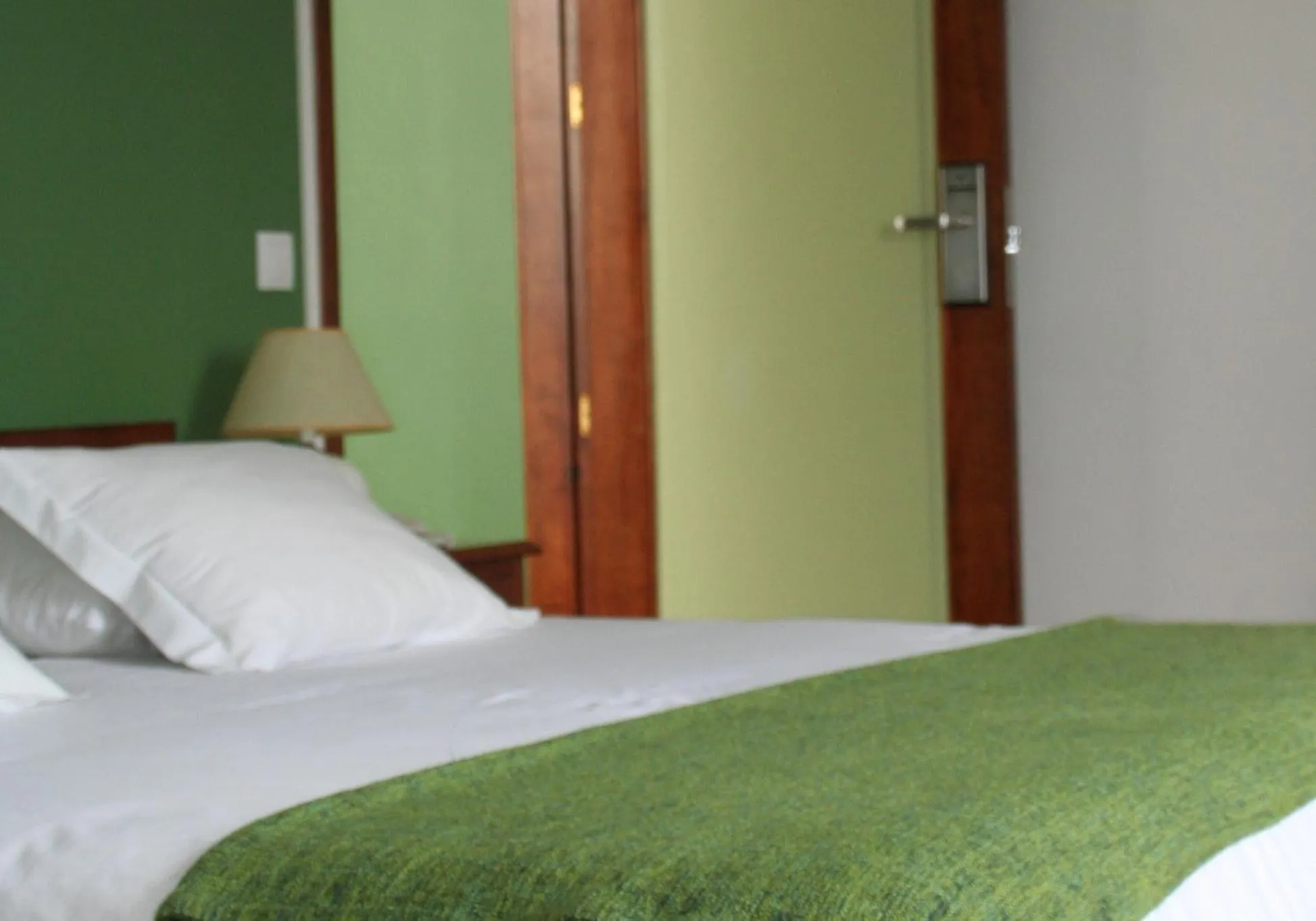 Bed in Hotel Alcides
