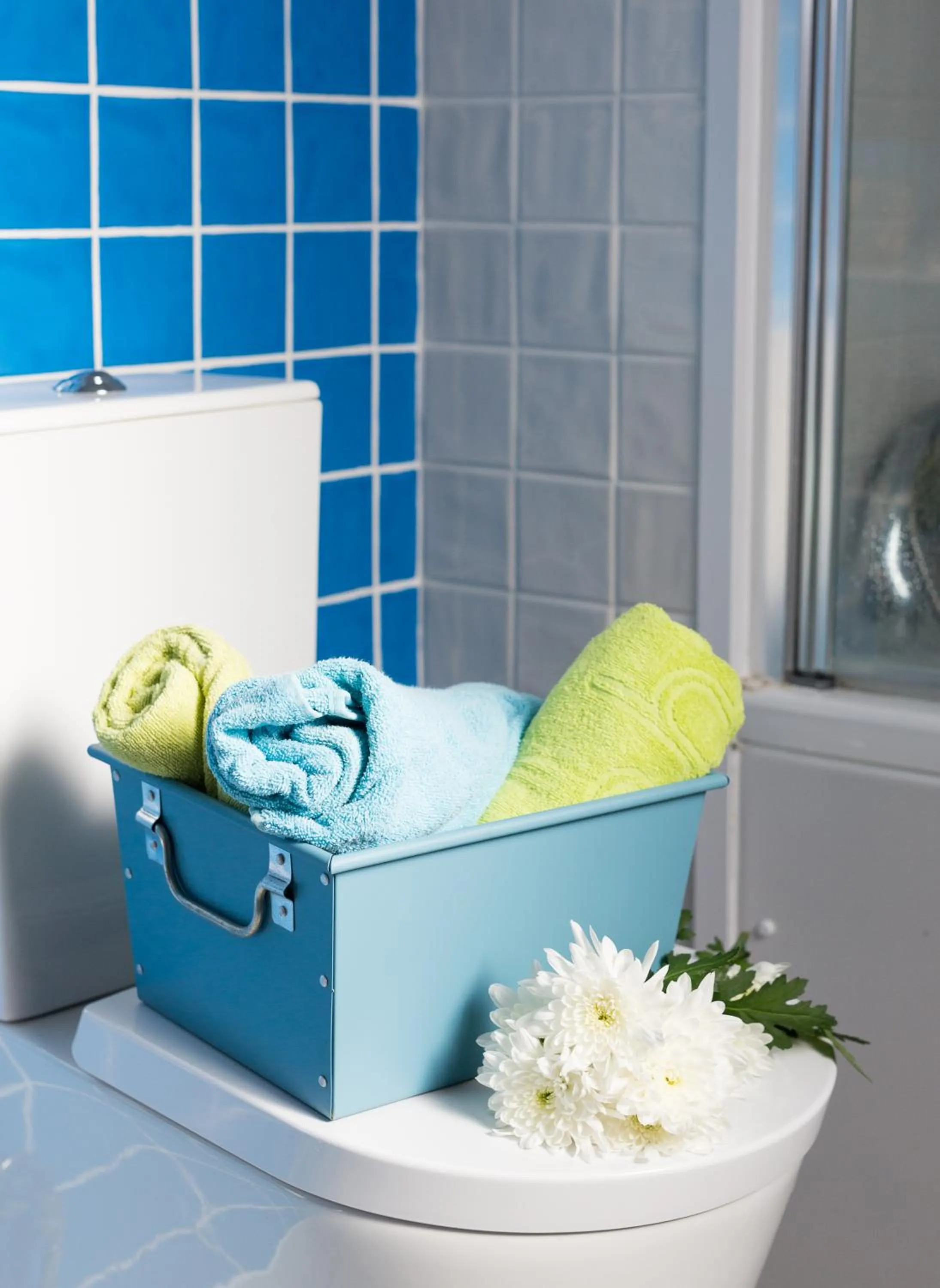 Bathroom in Hotel Alcides