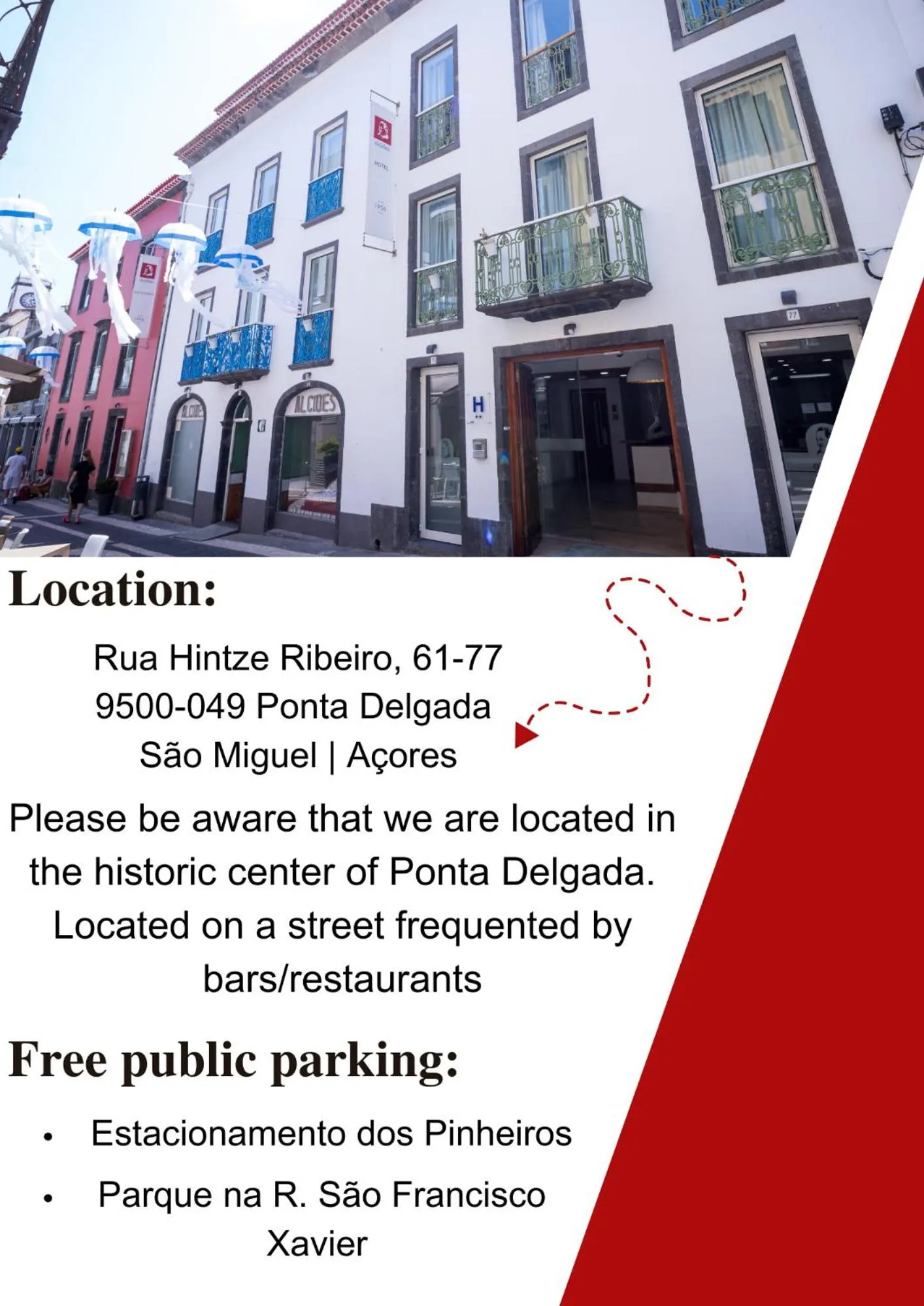 Property building in Hotel Alcides