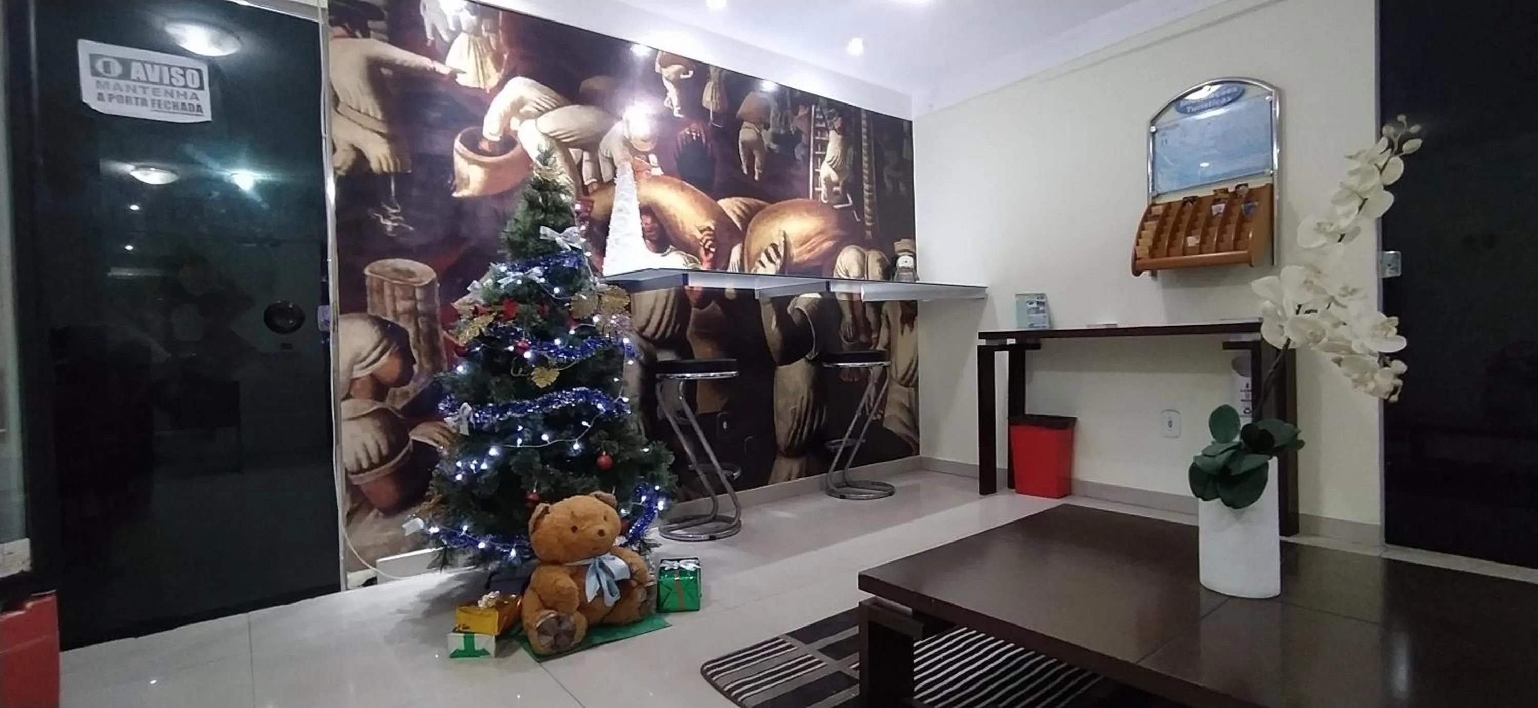 Lobby or reception in Hotel Aracaju Express