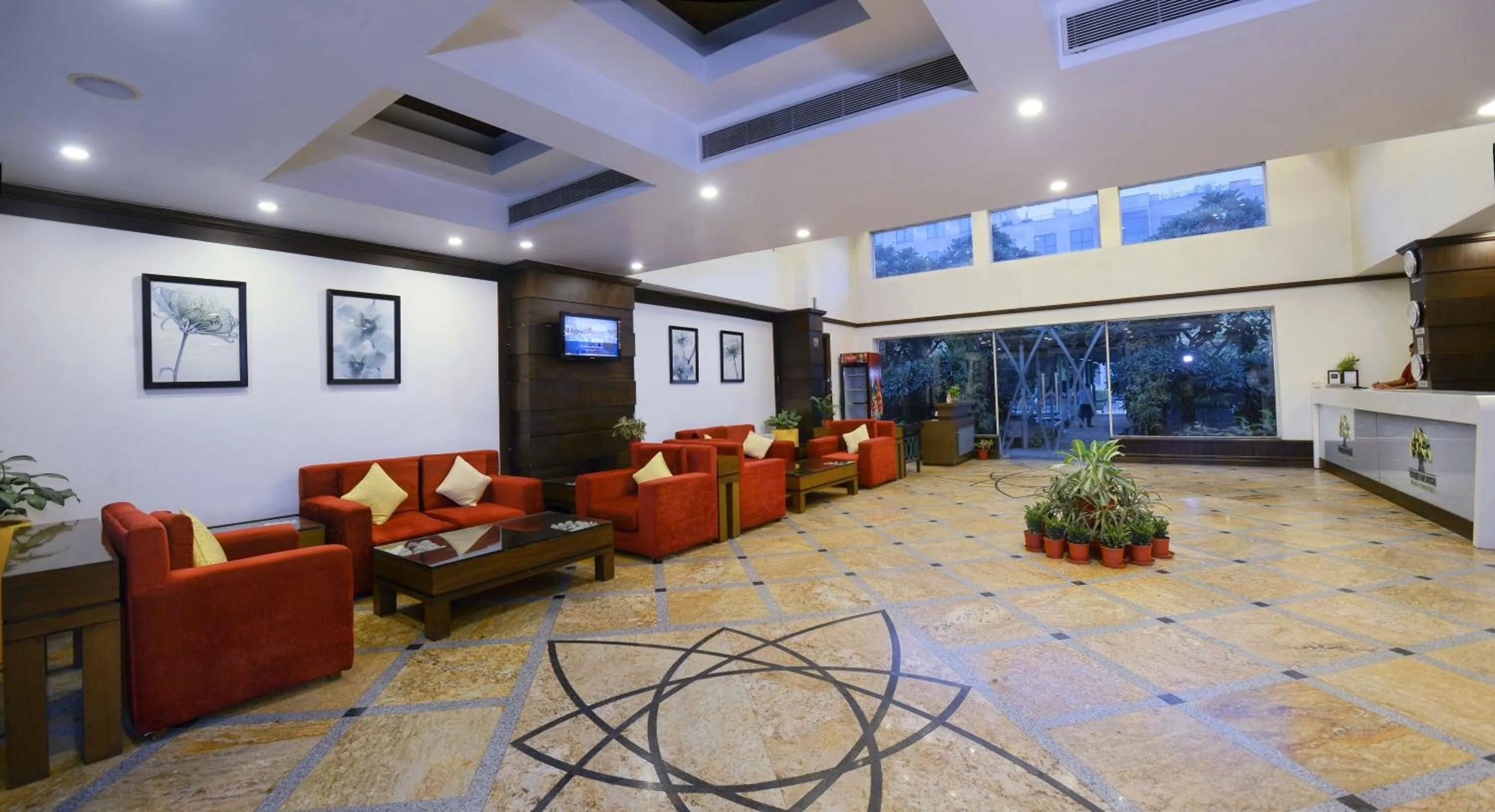 Lobby or reception in TreeHouse Hotel Club & Spa