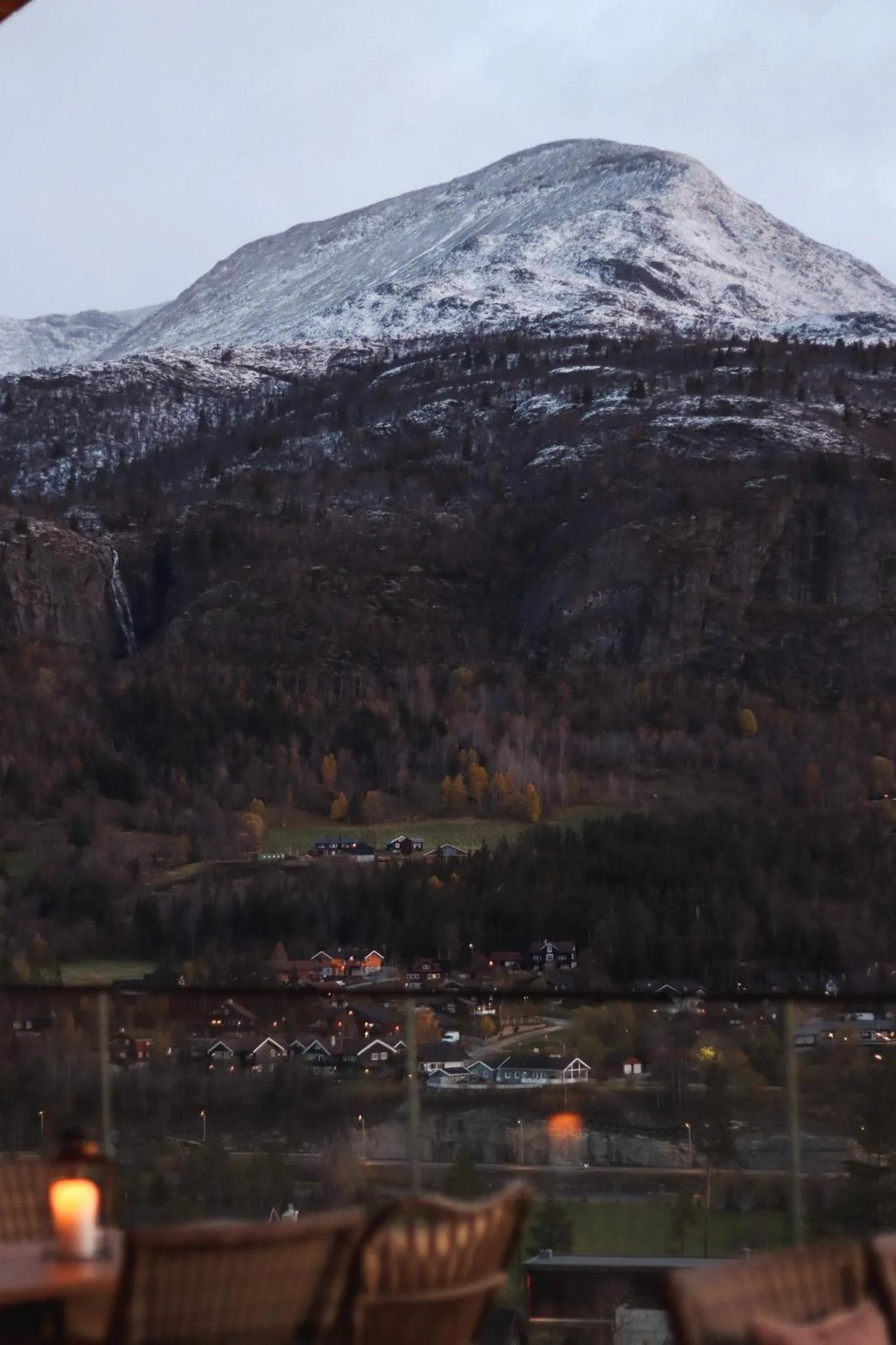 Natural landscape in Fýri Resort