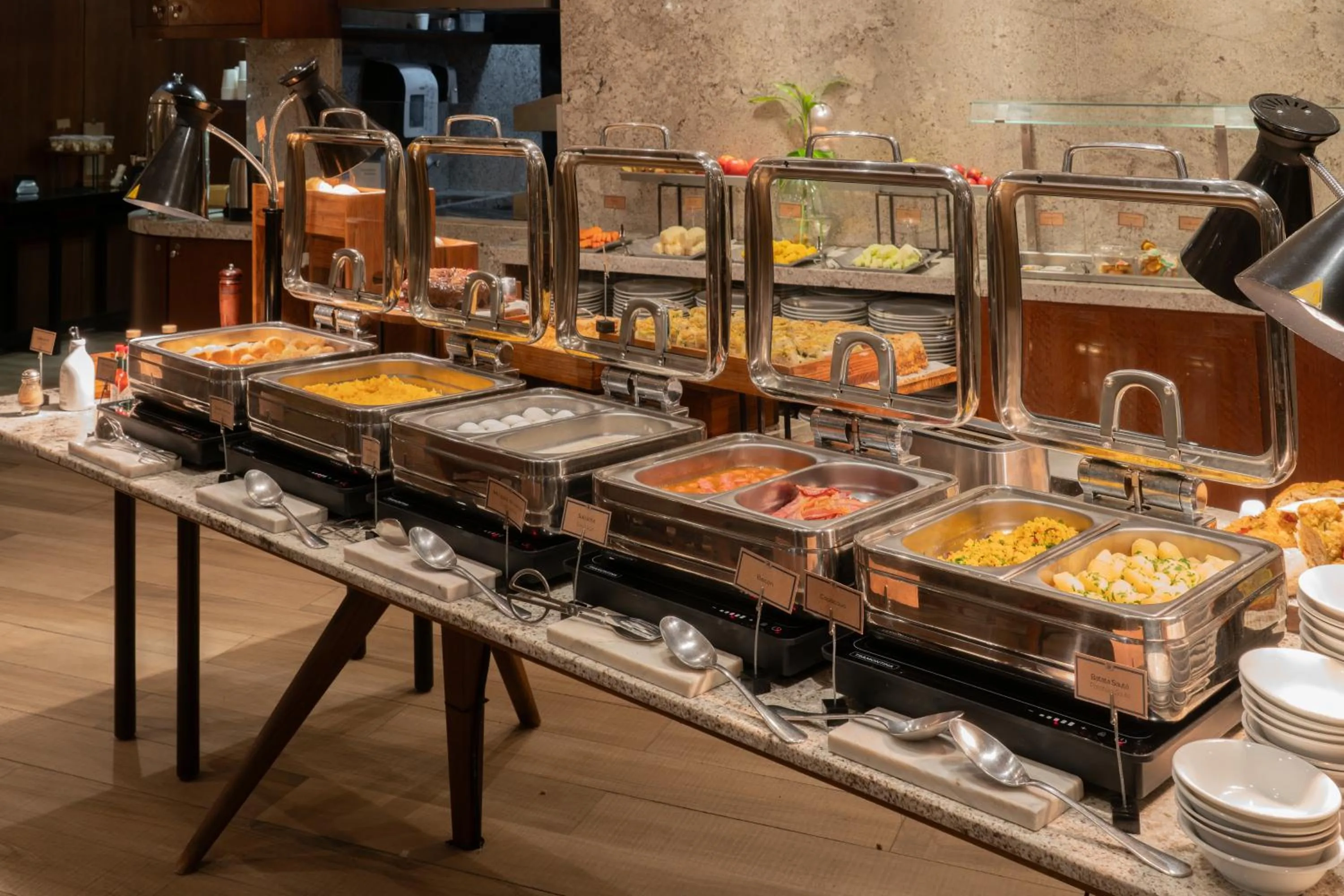 Food and drinks in Hilton Porto Alegre, Brazil