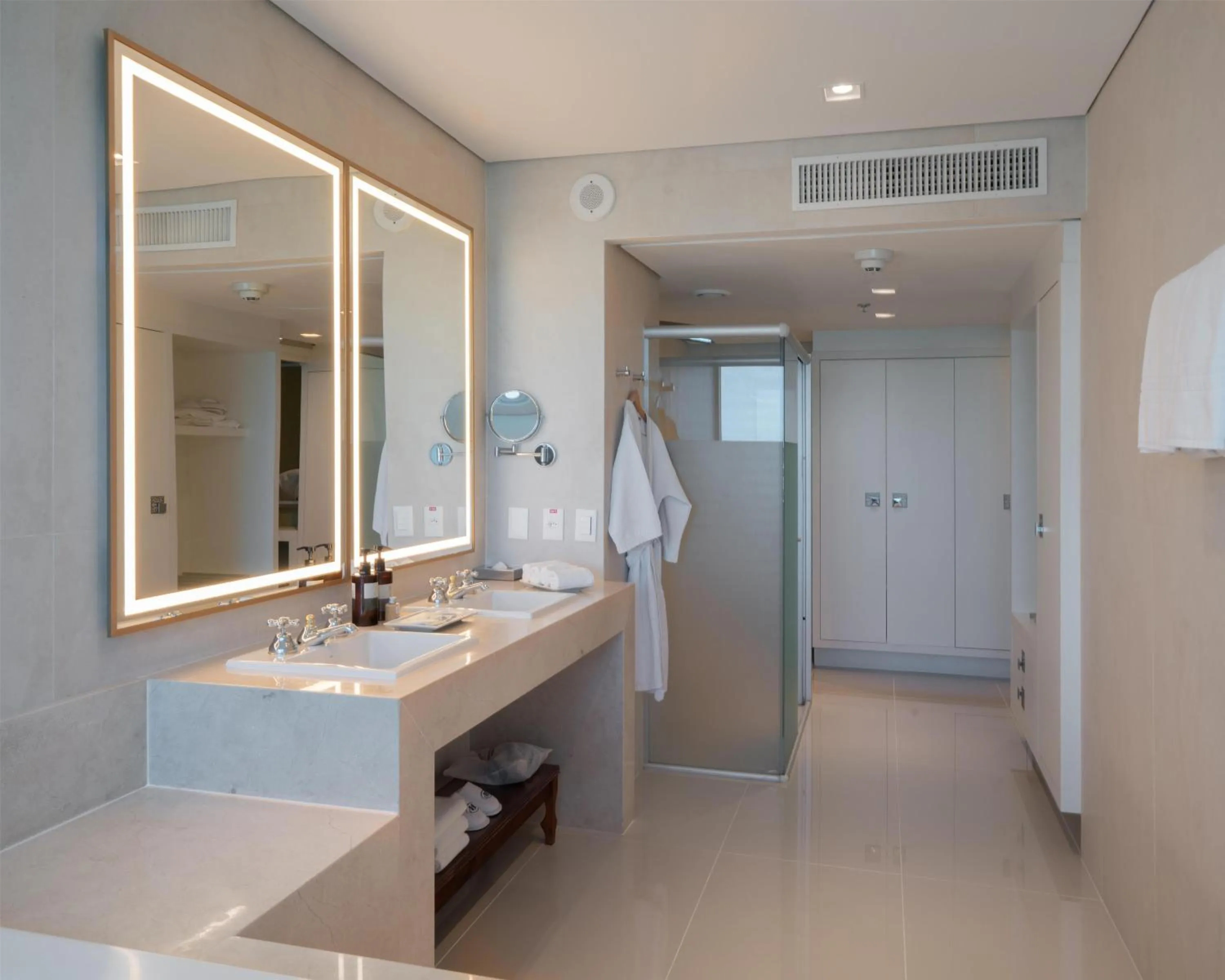 Bathroom in Hilton Porto Alegre, Brazil