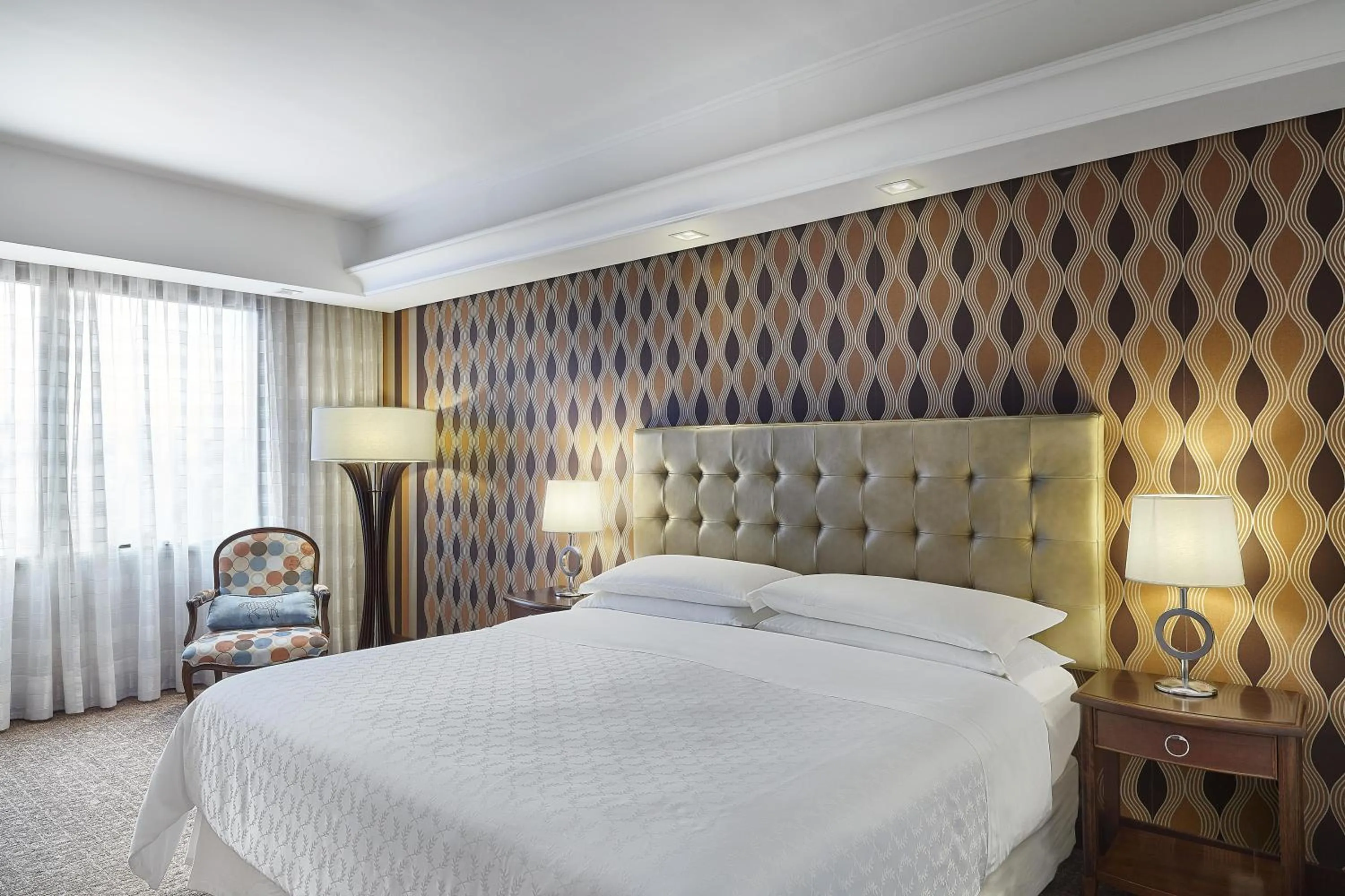 Bed in Hilton Porto Alegre, Brazil