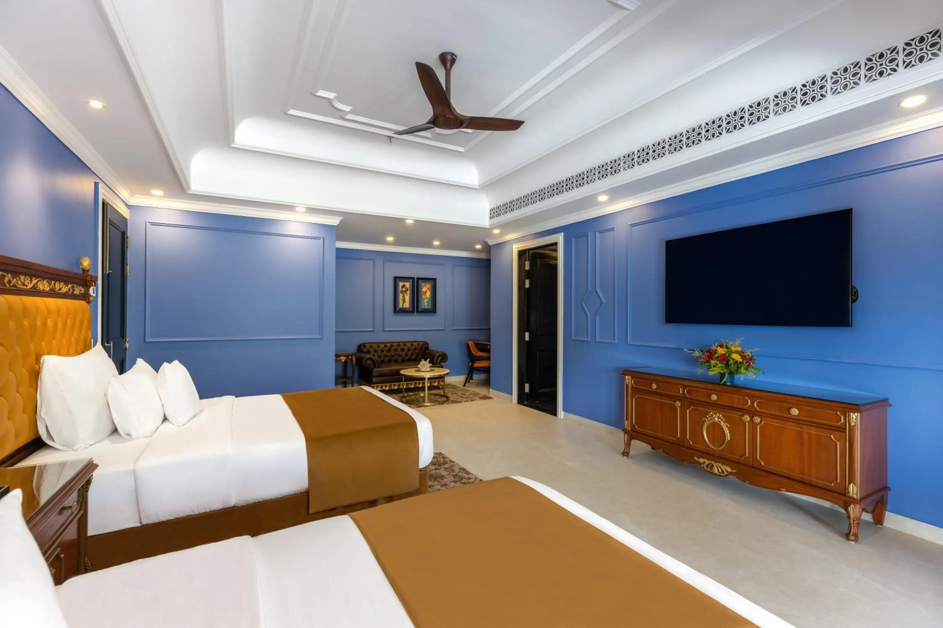 Bed in Mayfair Palm Beach Resort