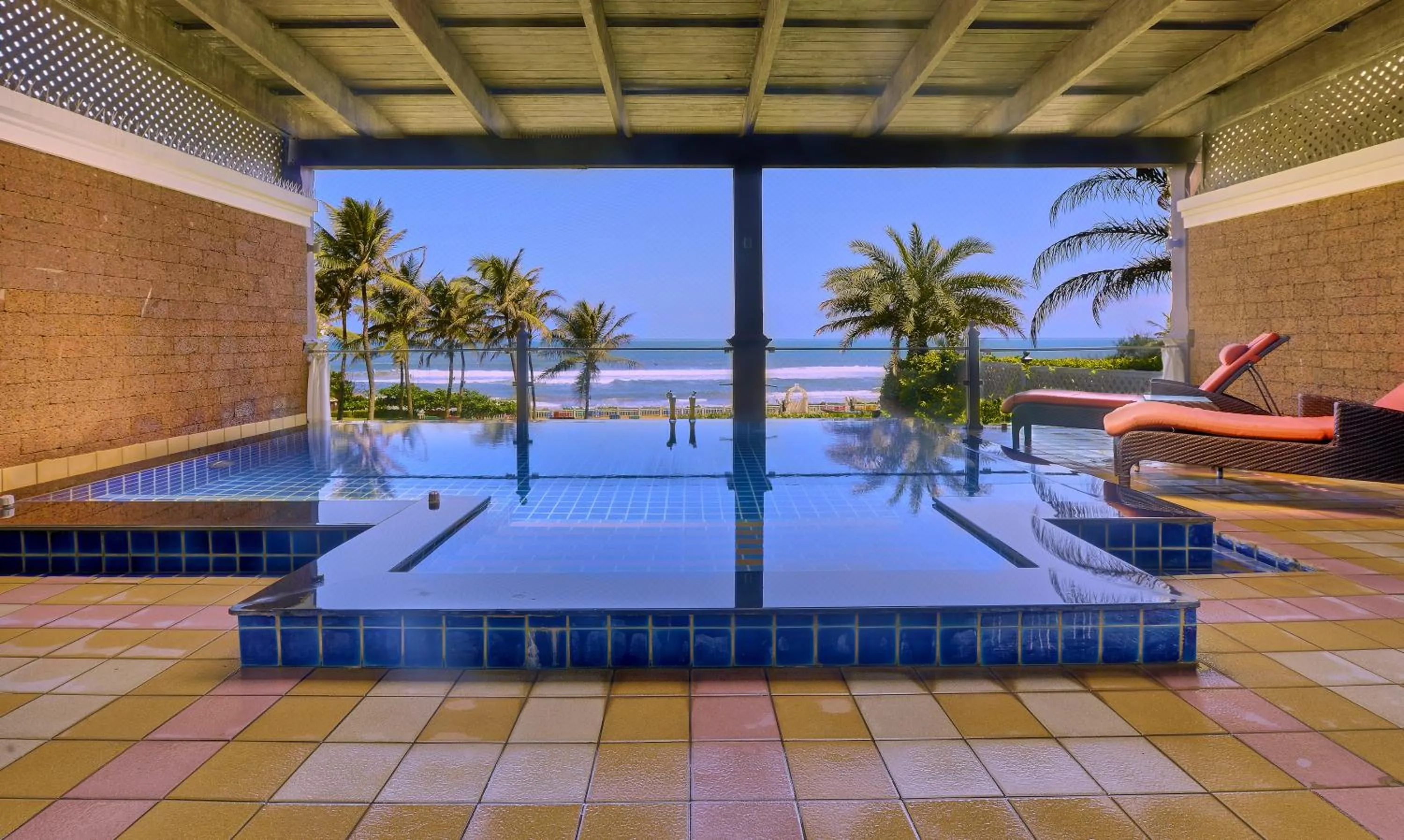 Pool view in Mayfair Palm Beach Resort