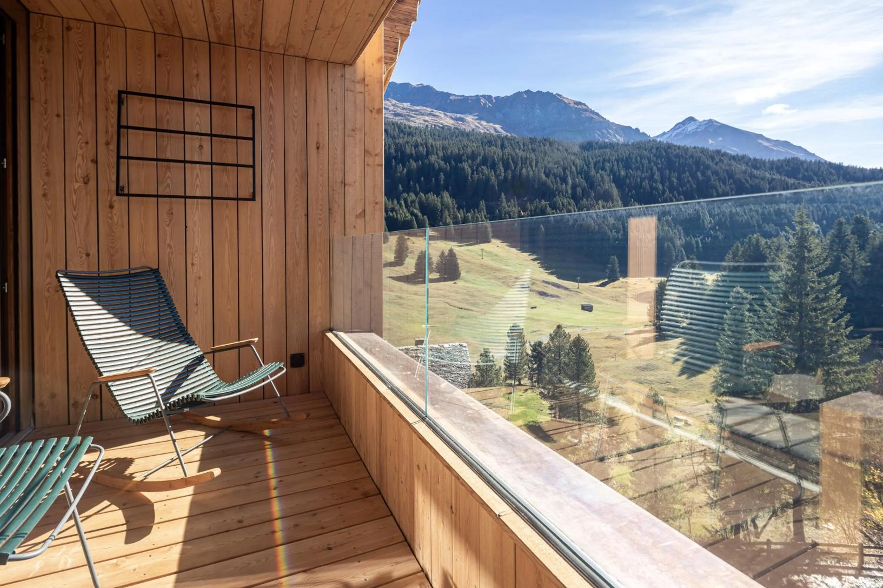 Balcony/Terrace in Valbella Resort
