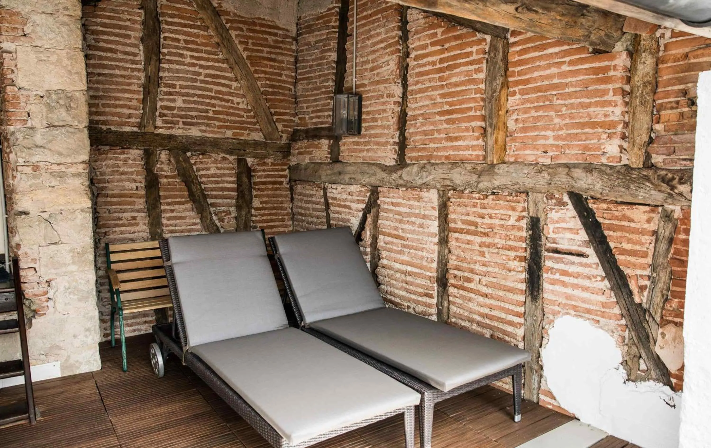 Patio in La Résidence Chambre d'Hotes