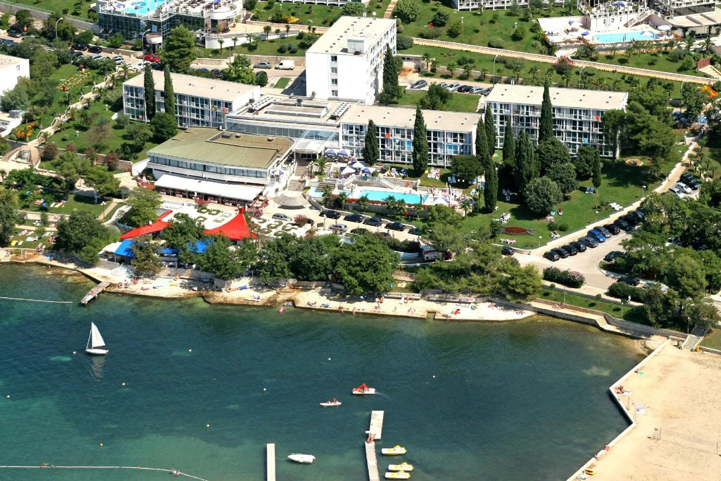 Bird's eye view in Hotel Zorna Plava Laguna
