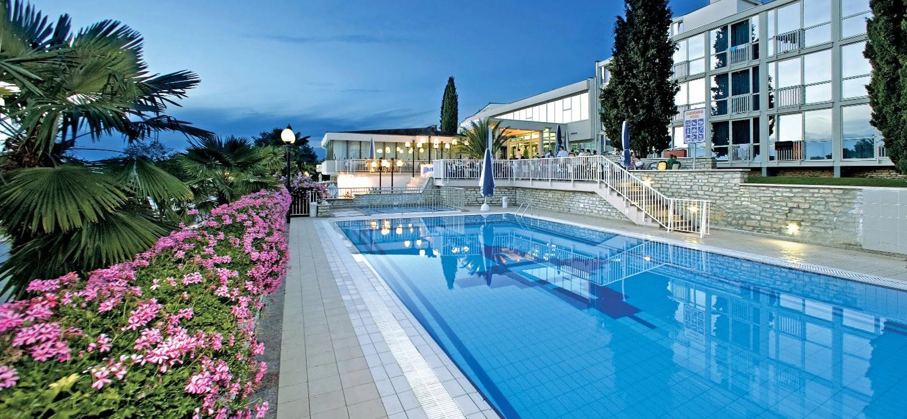Swimming pool in Hotel Zorna Plava Laguna