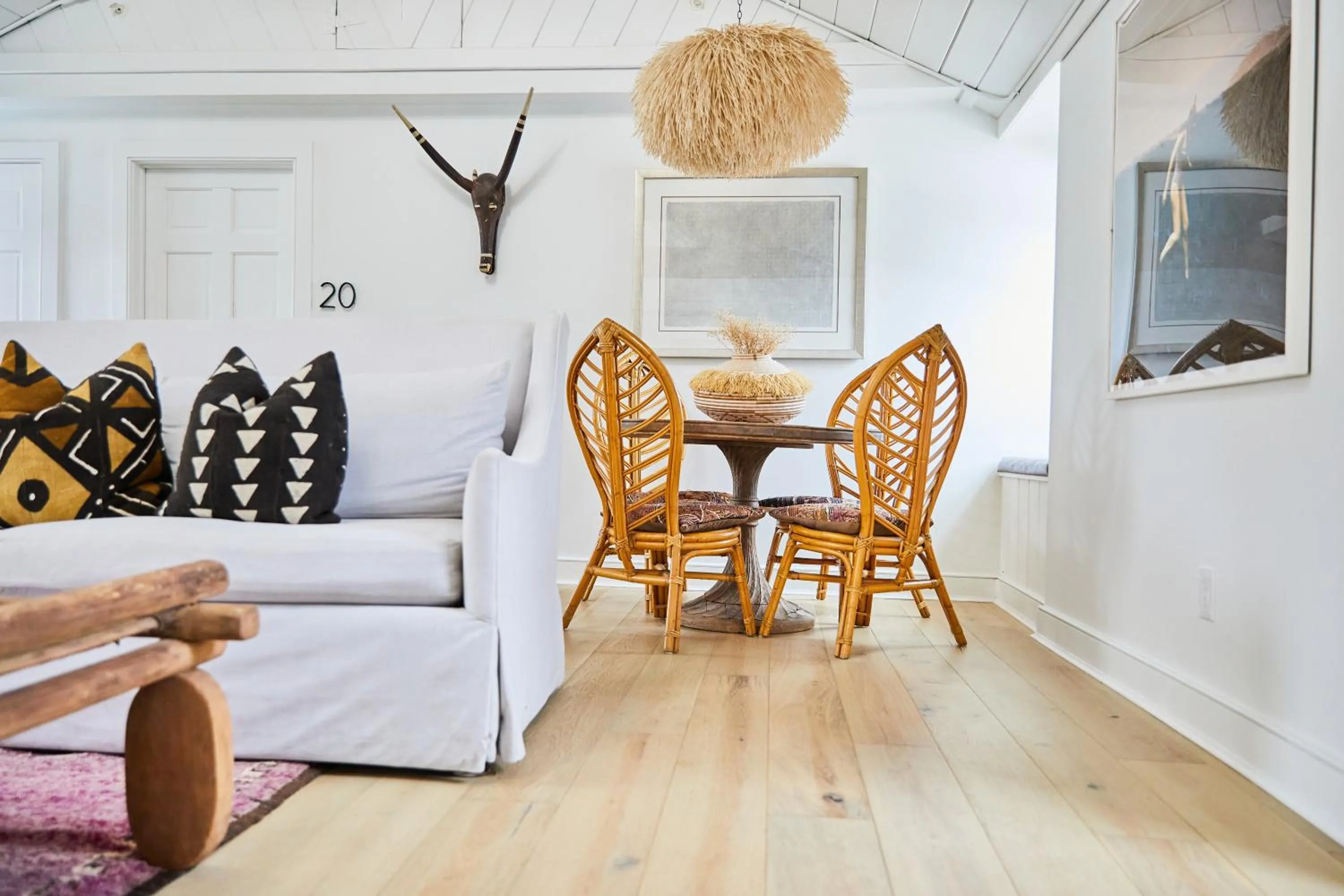 Living room in Shelter Harbor Inn