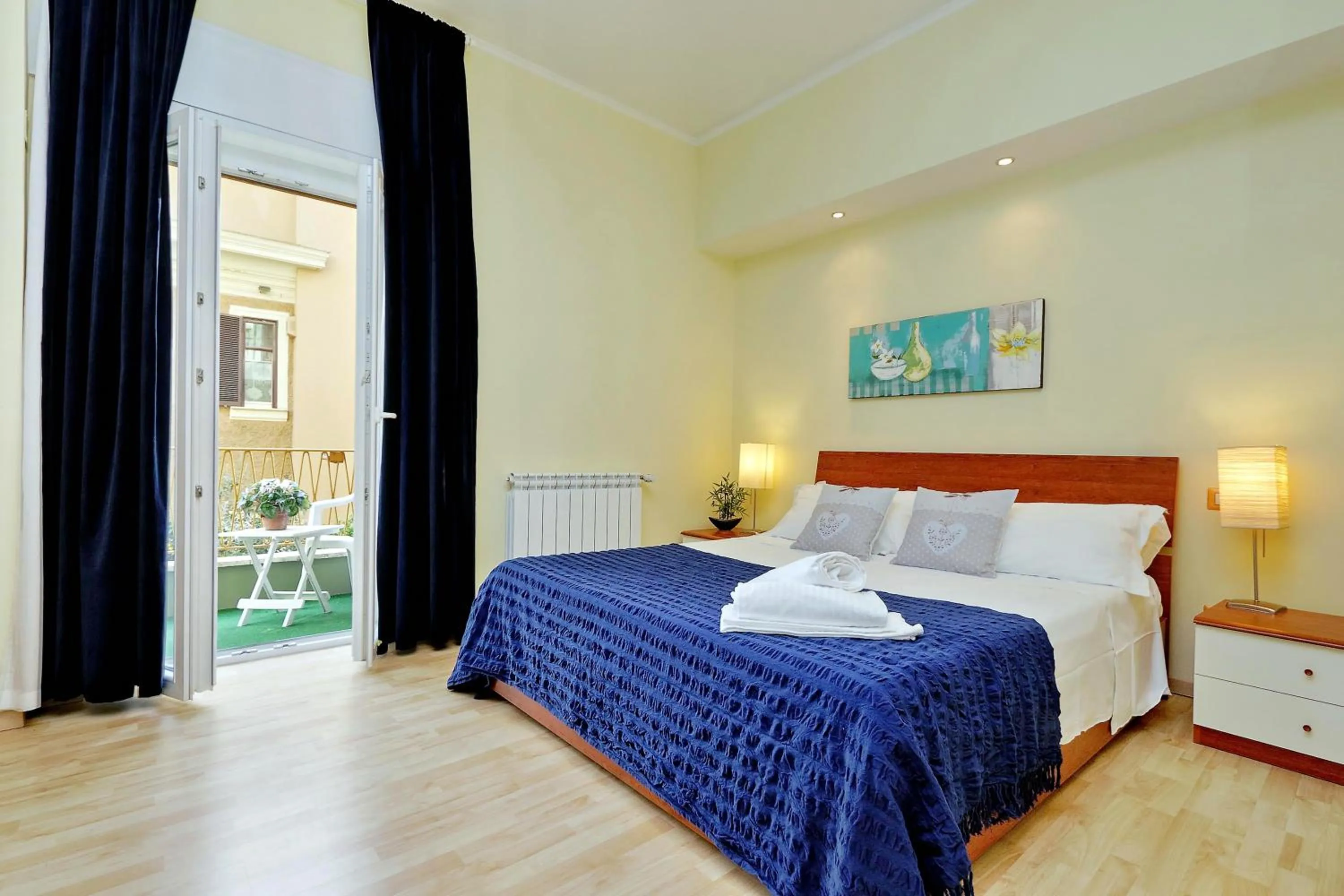 Bedroom, Bed in I Pini di Roma - Rooms & Suites