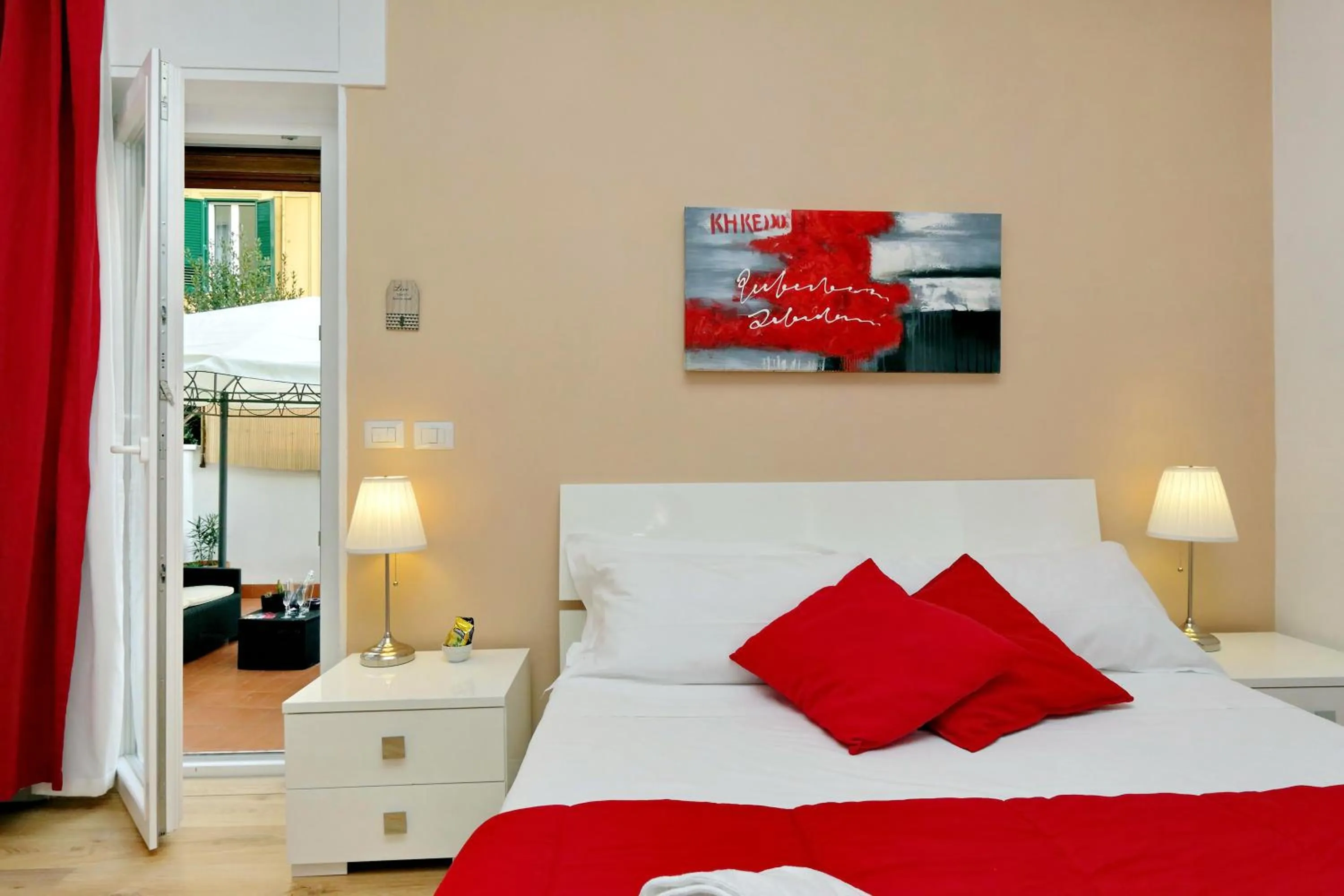 Bedroom, Bed in I Pini di Roma - Rooms & Suites