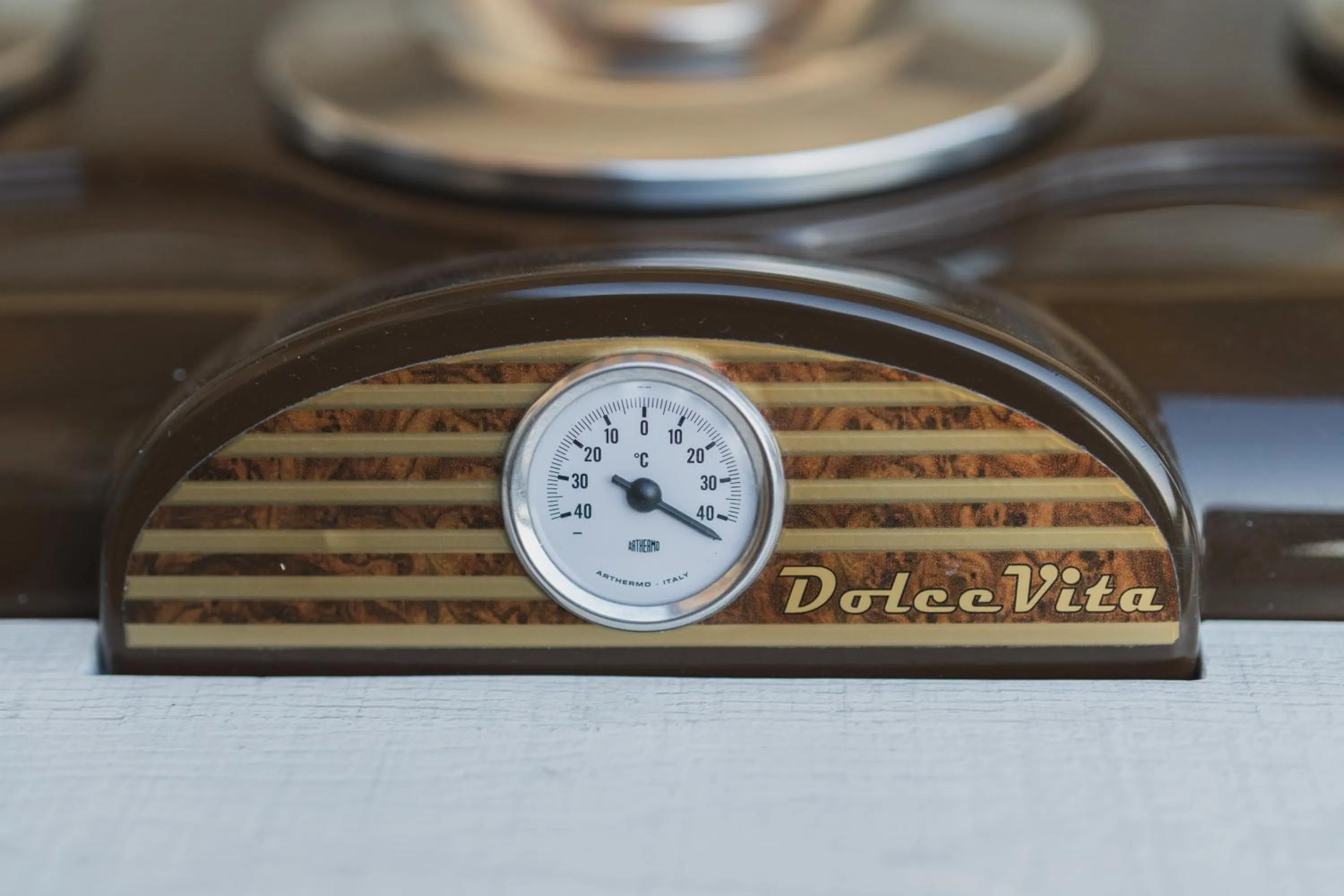 Decorative detail in Hotel Villa Cipressi, by R Collection Hotels