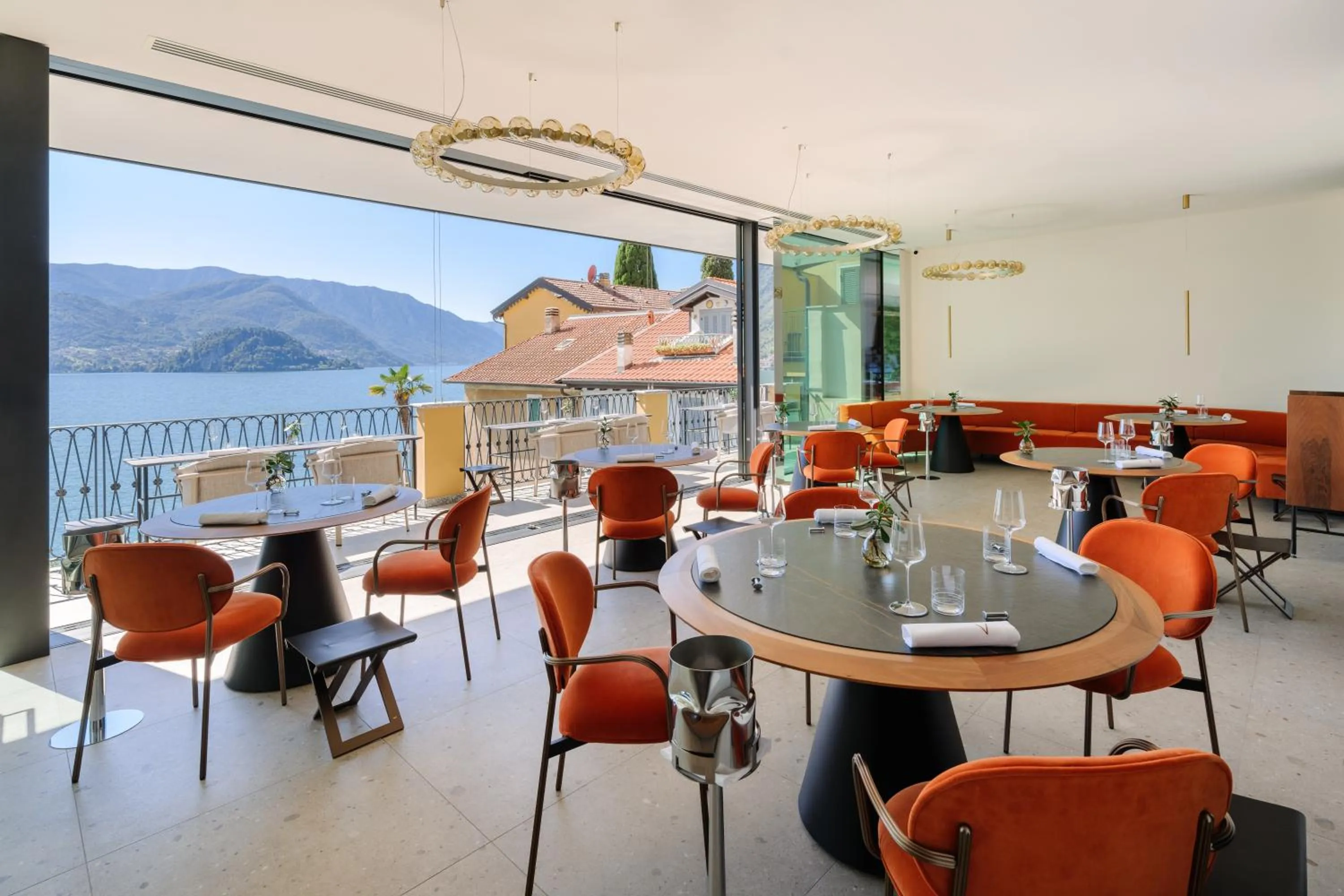 Restaurant/places to eat in Hotel Villa Cipressi, by R Collection Hotels