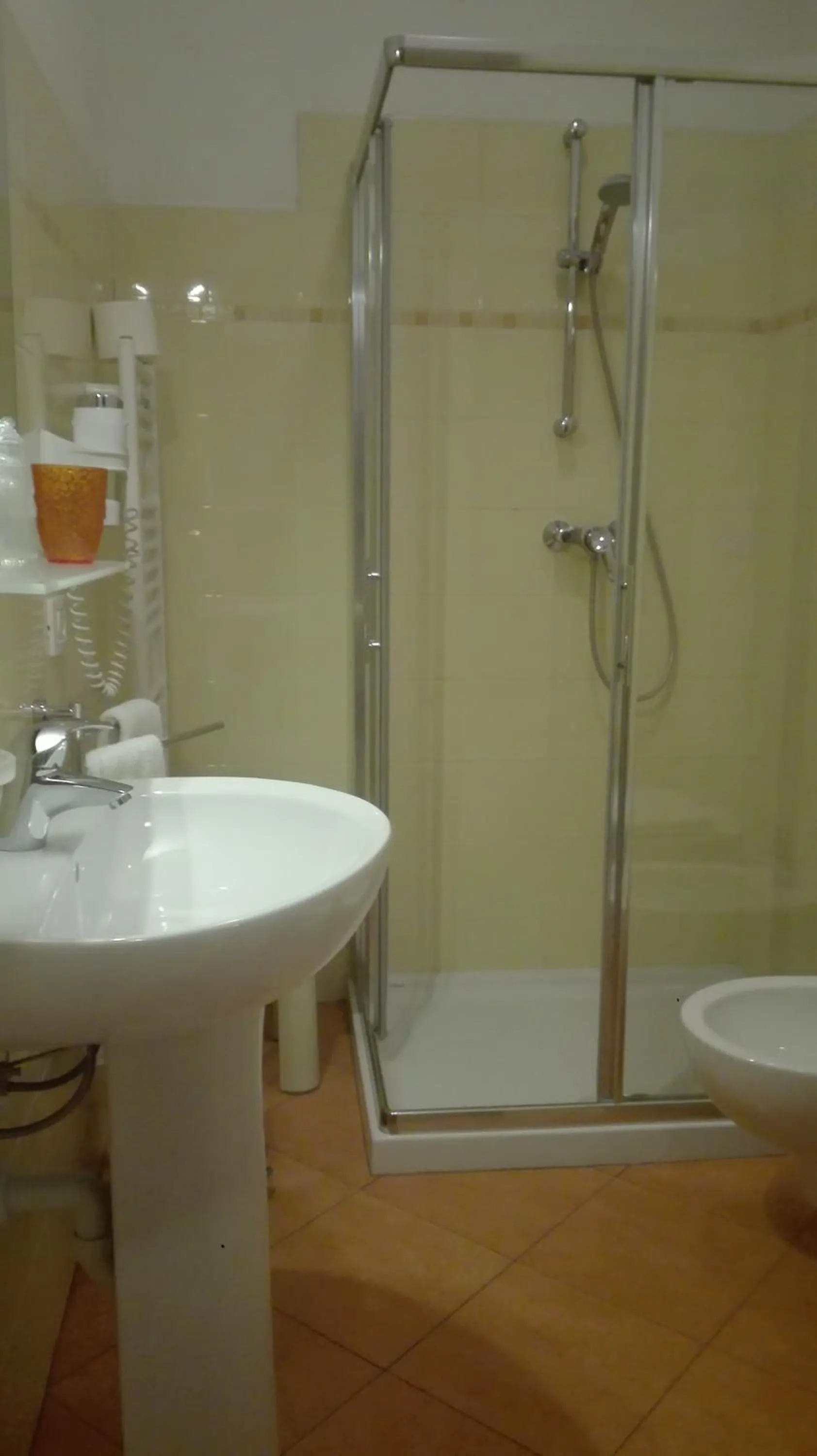 Shower in B&B Casa Sartori