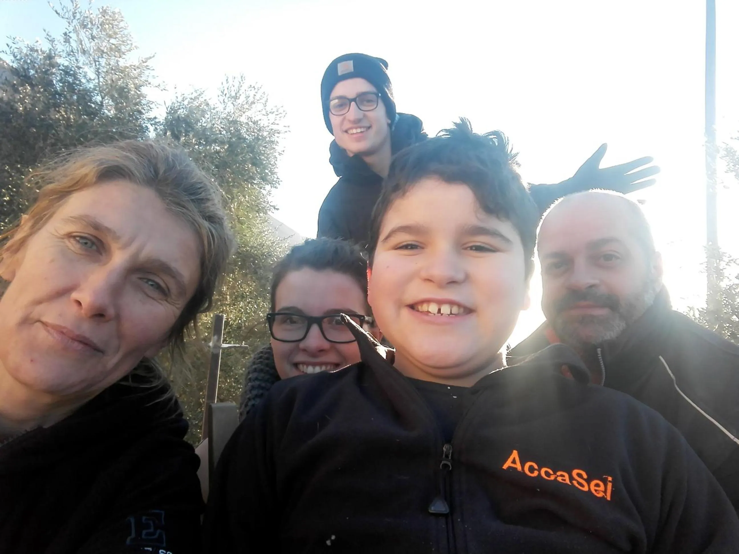 Family in B&B Casa Sartori