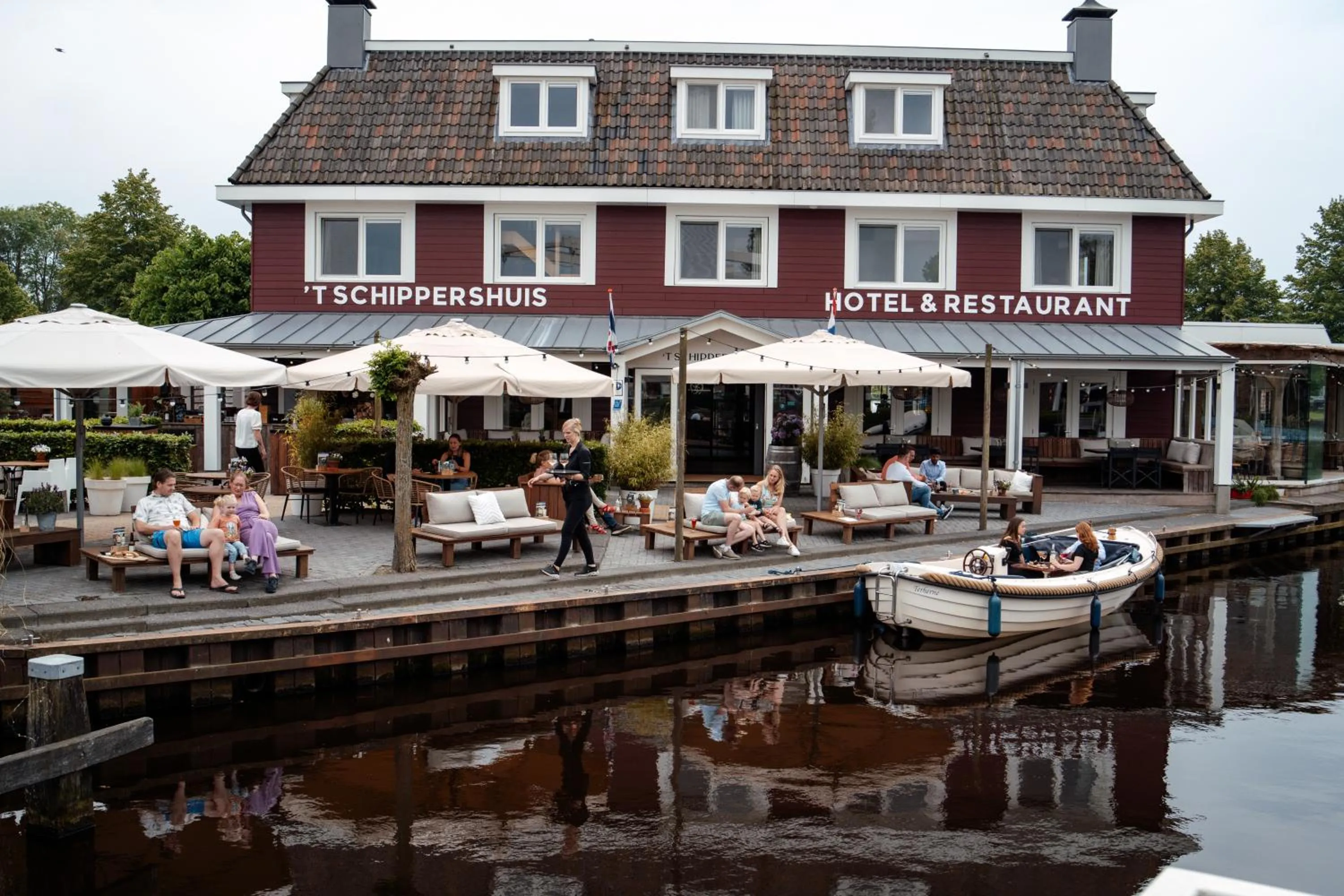 Property building in Schippershuis Terherne