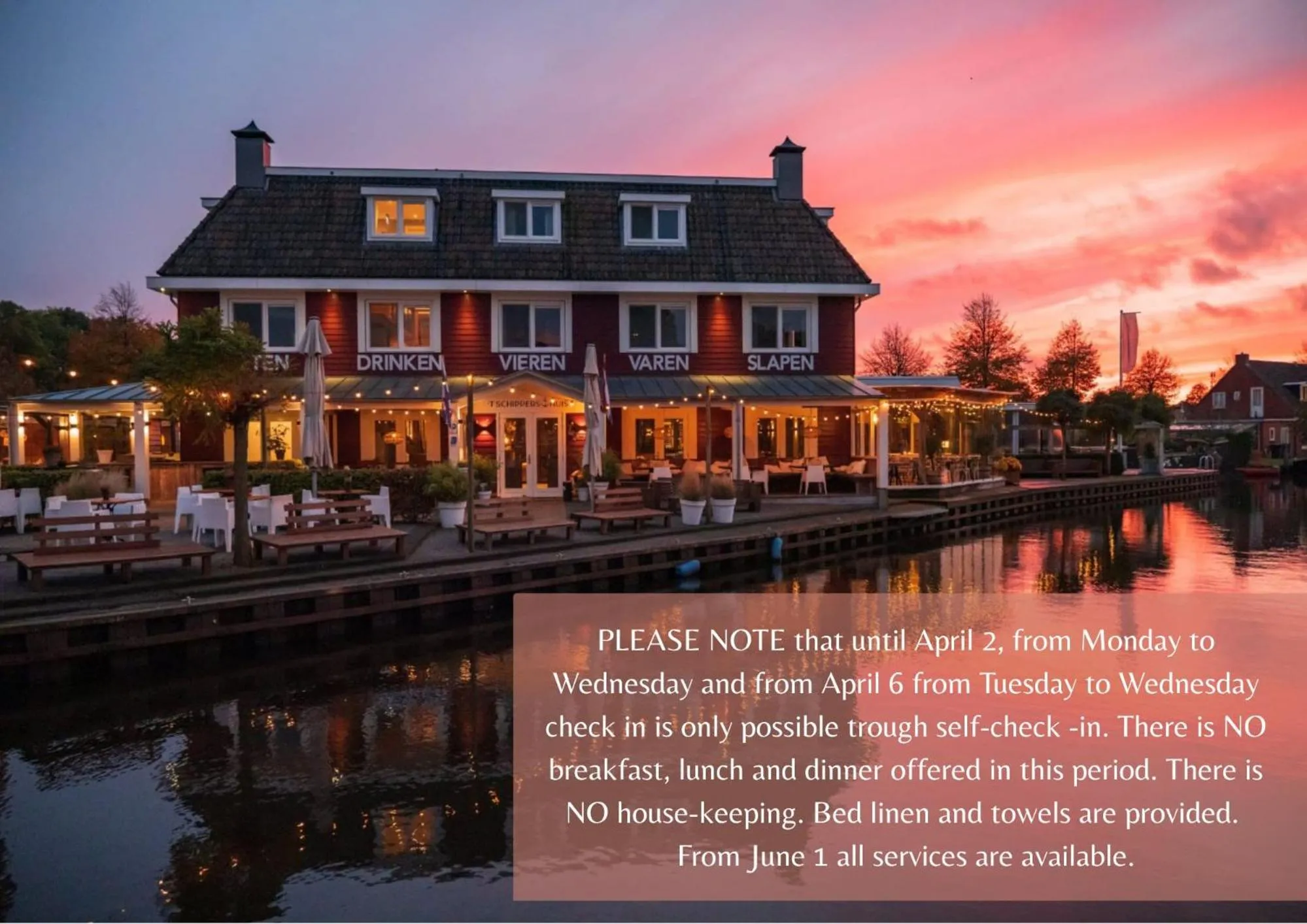 Property building in Schippershuis Terherne