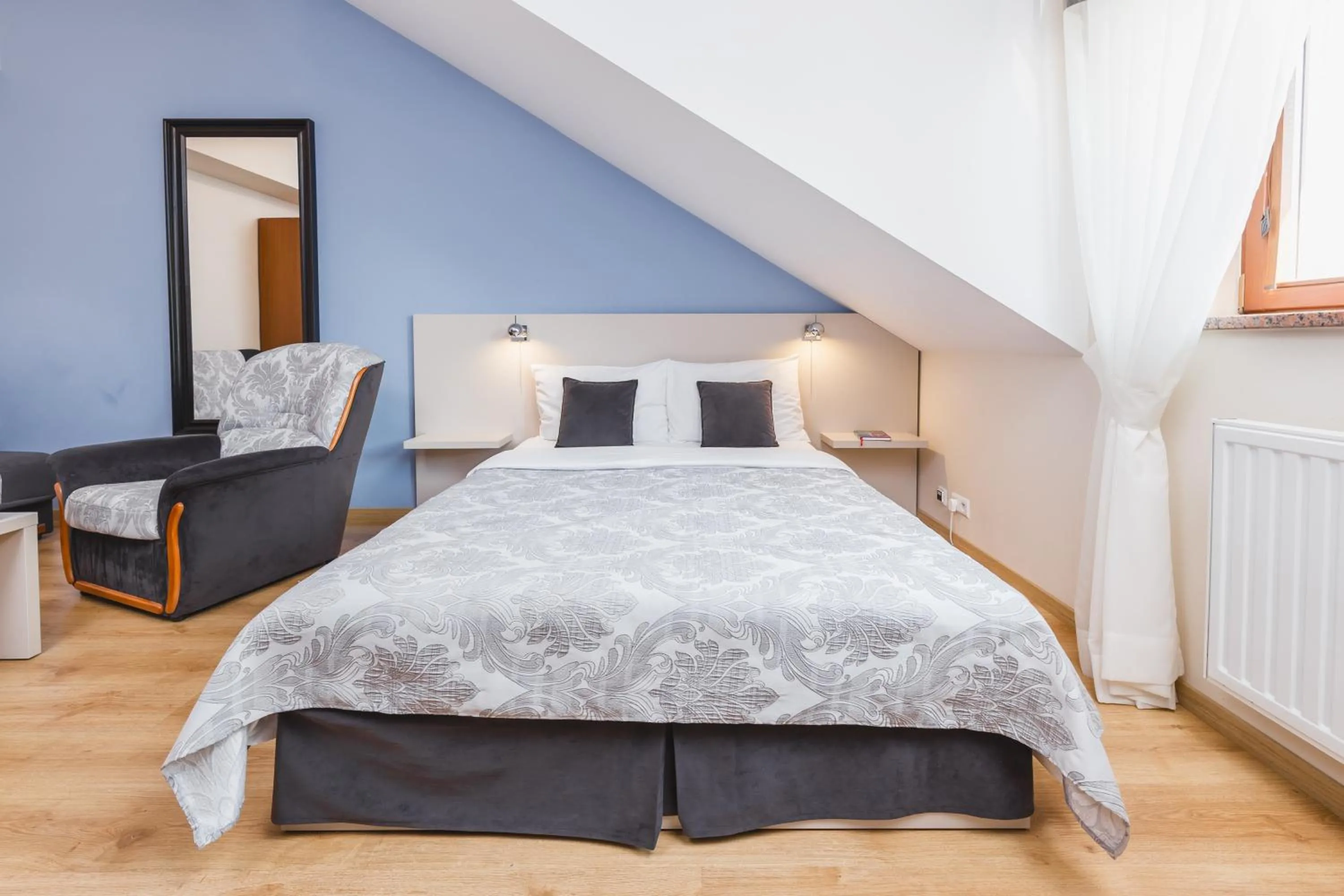 Bed in Domus Mater Hotel