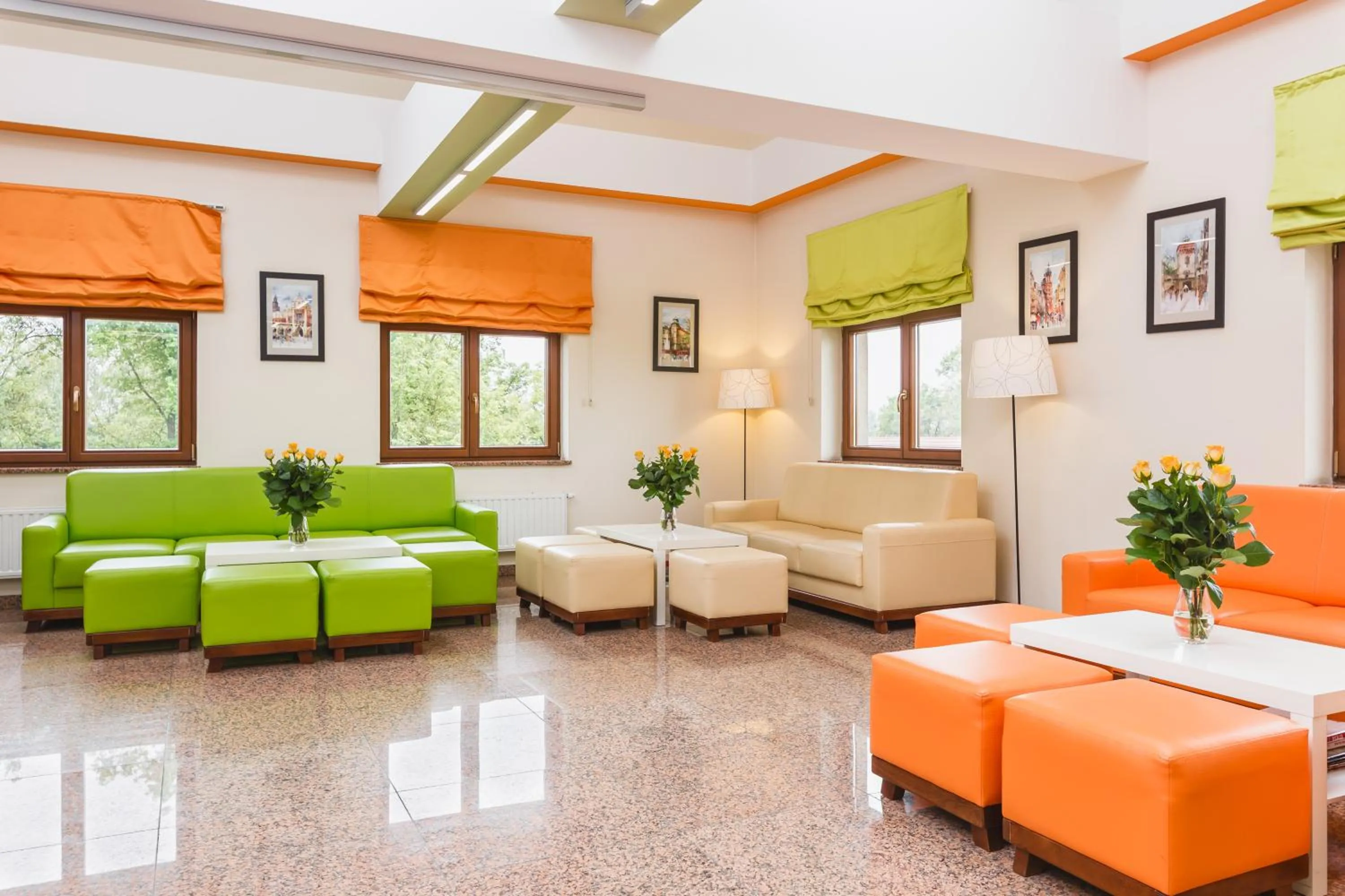 Lobby or reception in Domus Mater Hotel