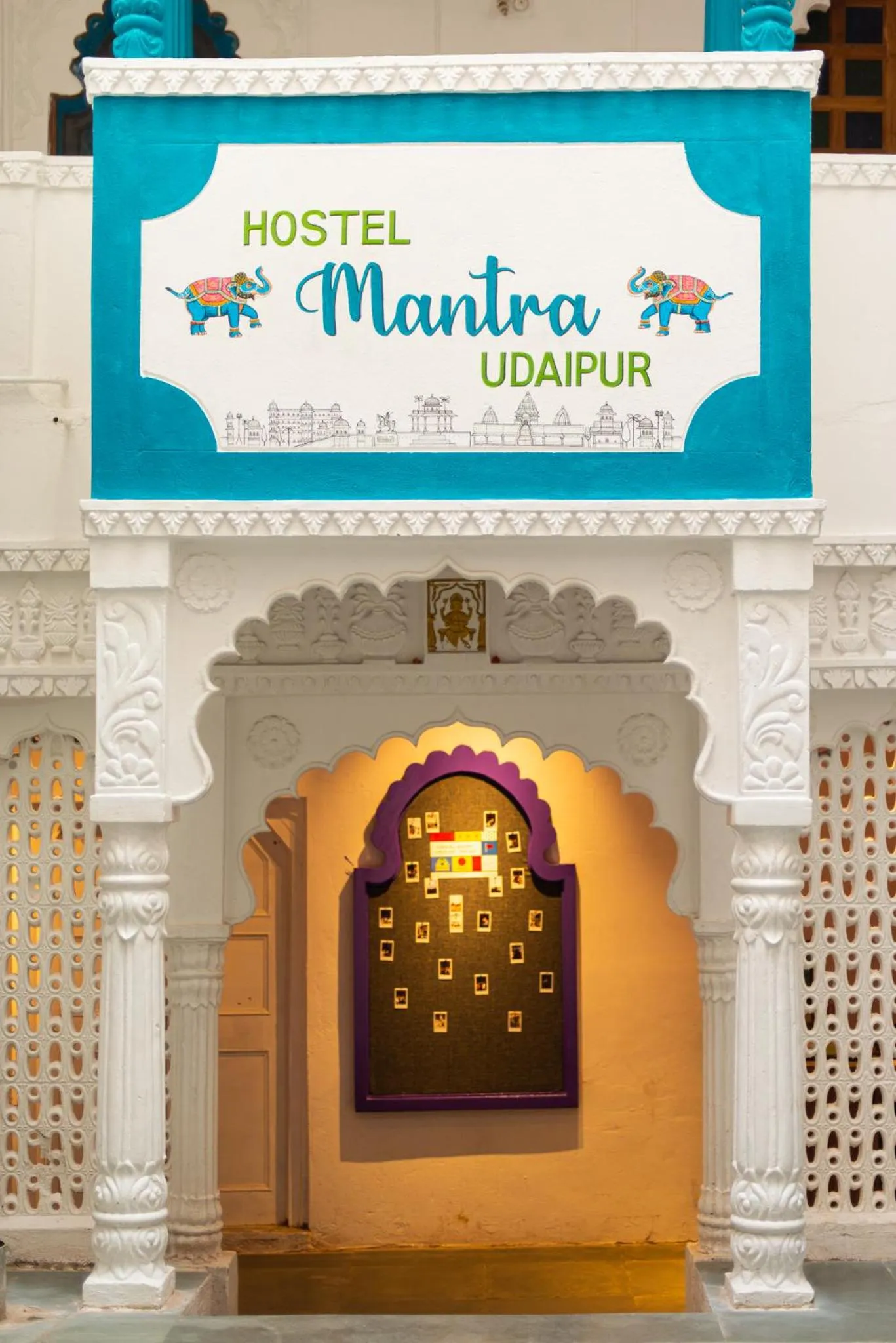 Property building in Hostel Mantra