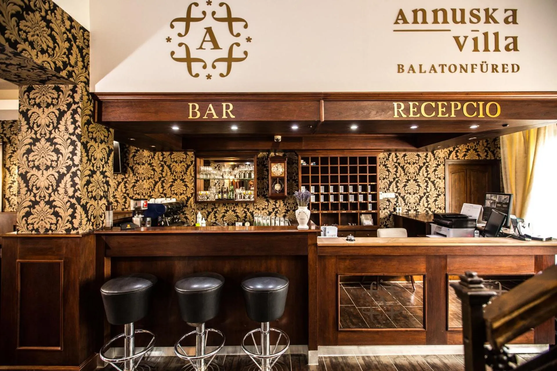 Lobby or reception in Boutique Hotel Annuska