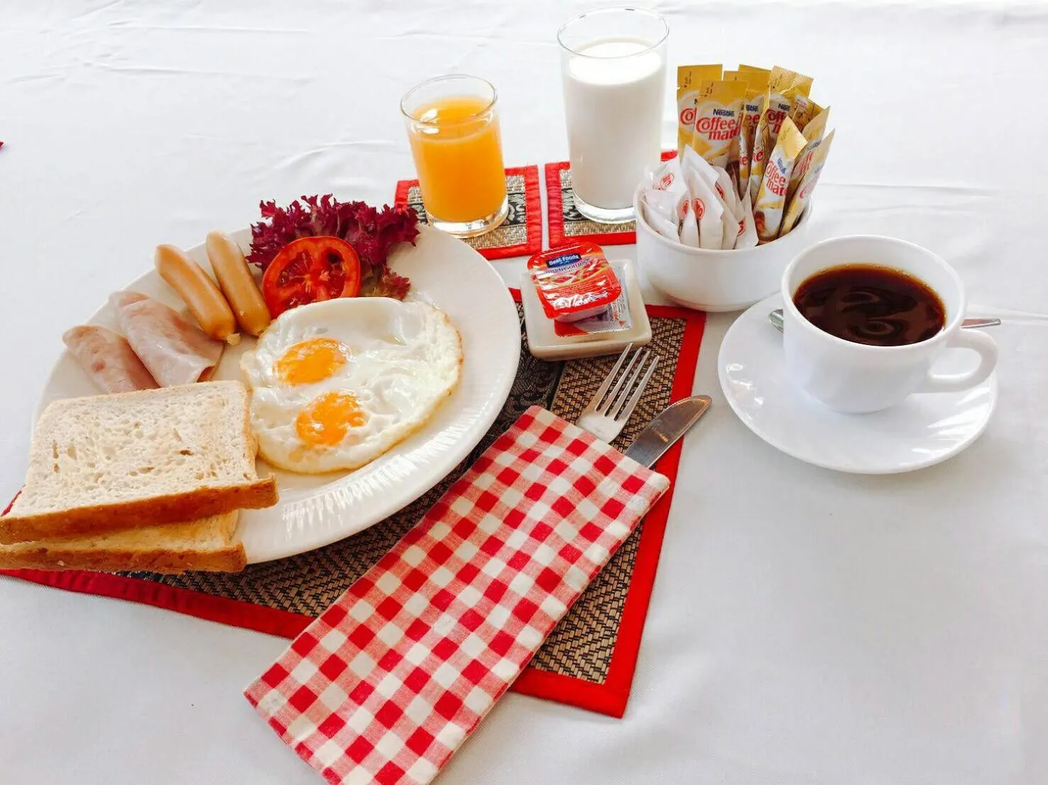 Breakfast in Grand Sea Beach Resort