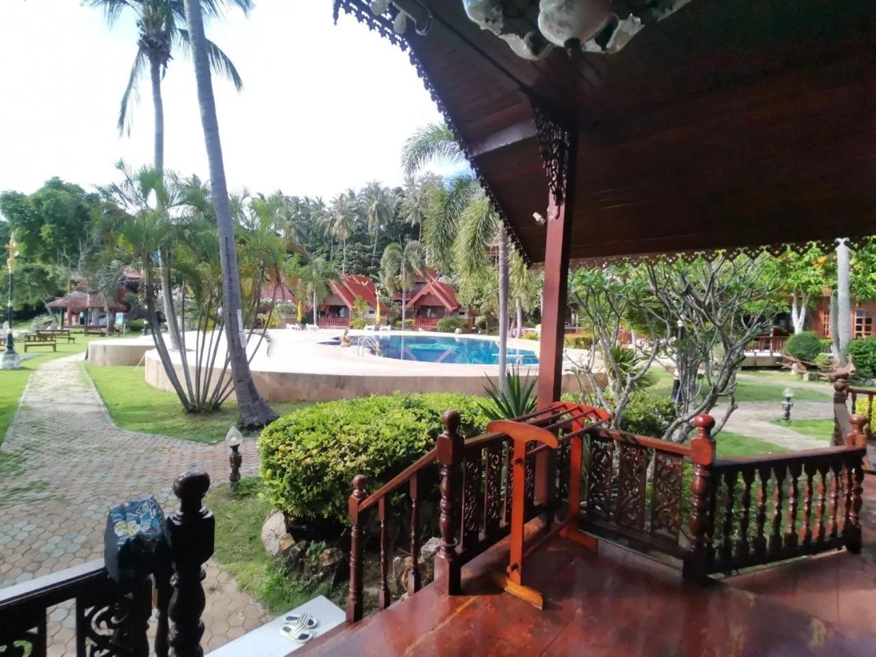 Pool view in Grand Sea Beach Resort
